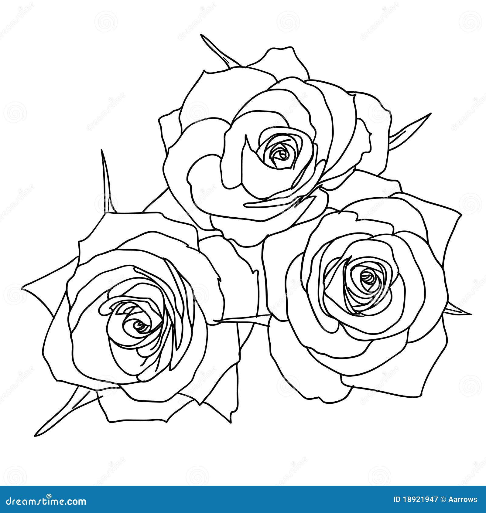 584 Three Roses Tattoo Images Stock Photos  Vectors  Shutterstock