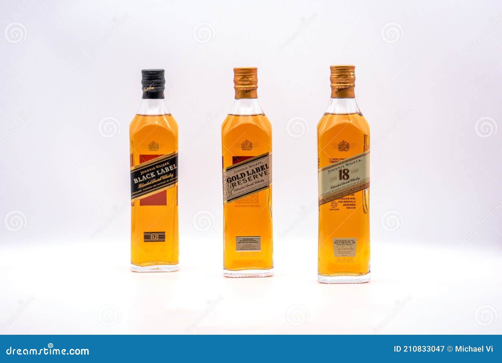 Johnnie walker varieties