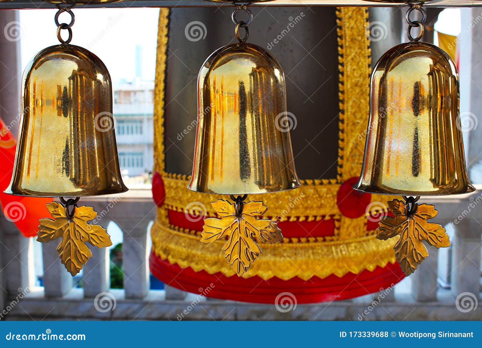 Small Gold Bells