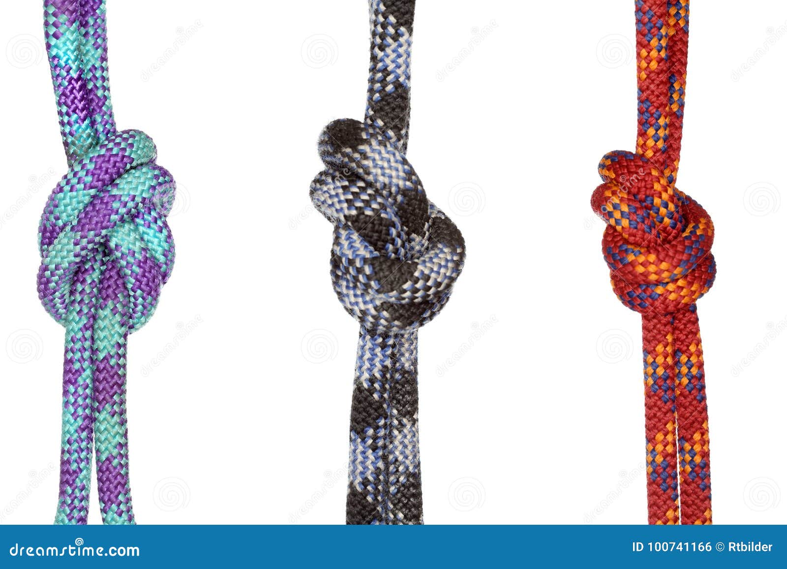 Three Strong Knots in Ropes Stock Photo - Image of marine, object: 100741166