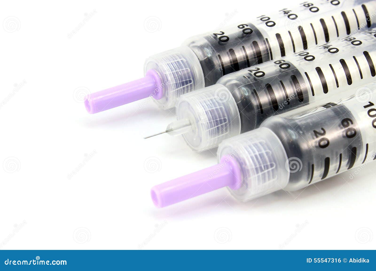 Three syringe insulin pen stock photo. Image of health 55547316
