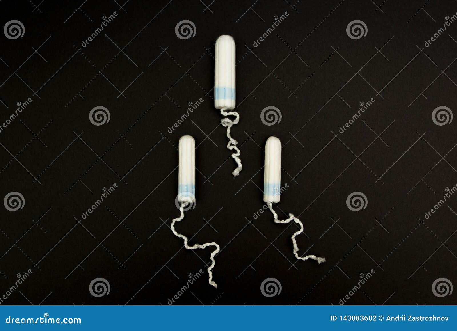 Three Menstruation Sanitary Soft Cotton Tampon For Woman Hygiene