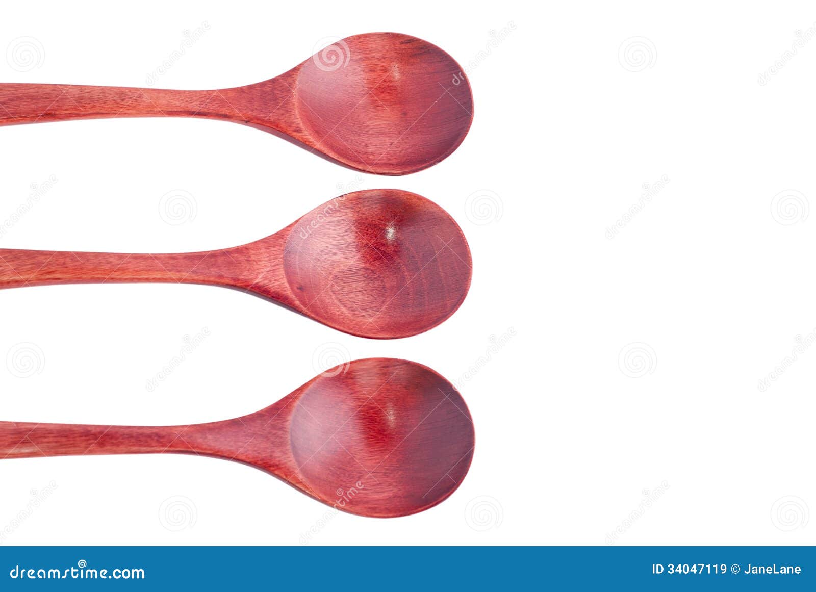 Three Traditional Wooden Spoons Stock Image Image of spoon, food