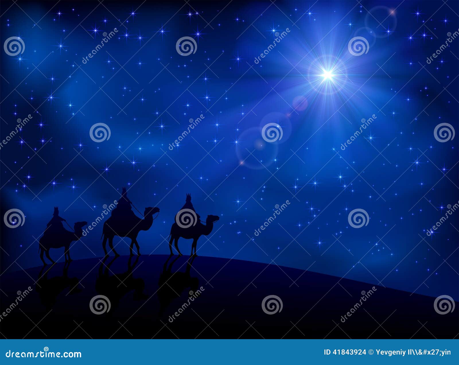 three wise men and star