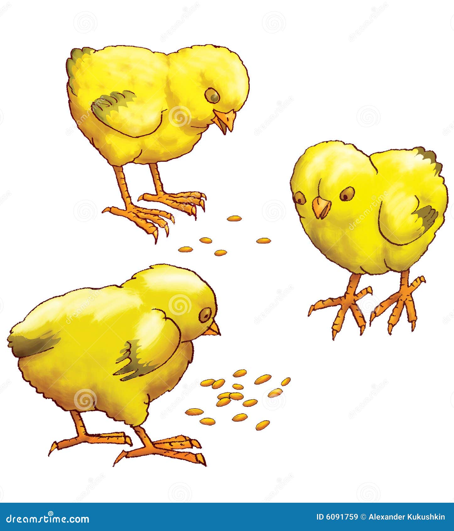 yellow chicken clip art - photo #27