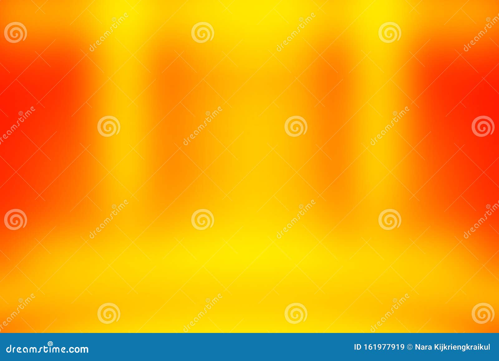 Three Yellow Lighting on Red Wall, Sunlight Background Stock