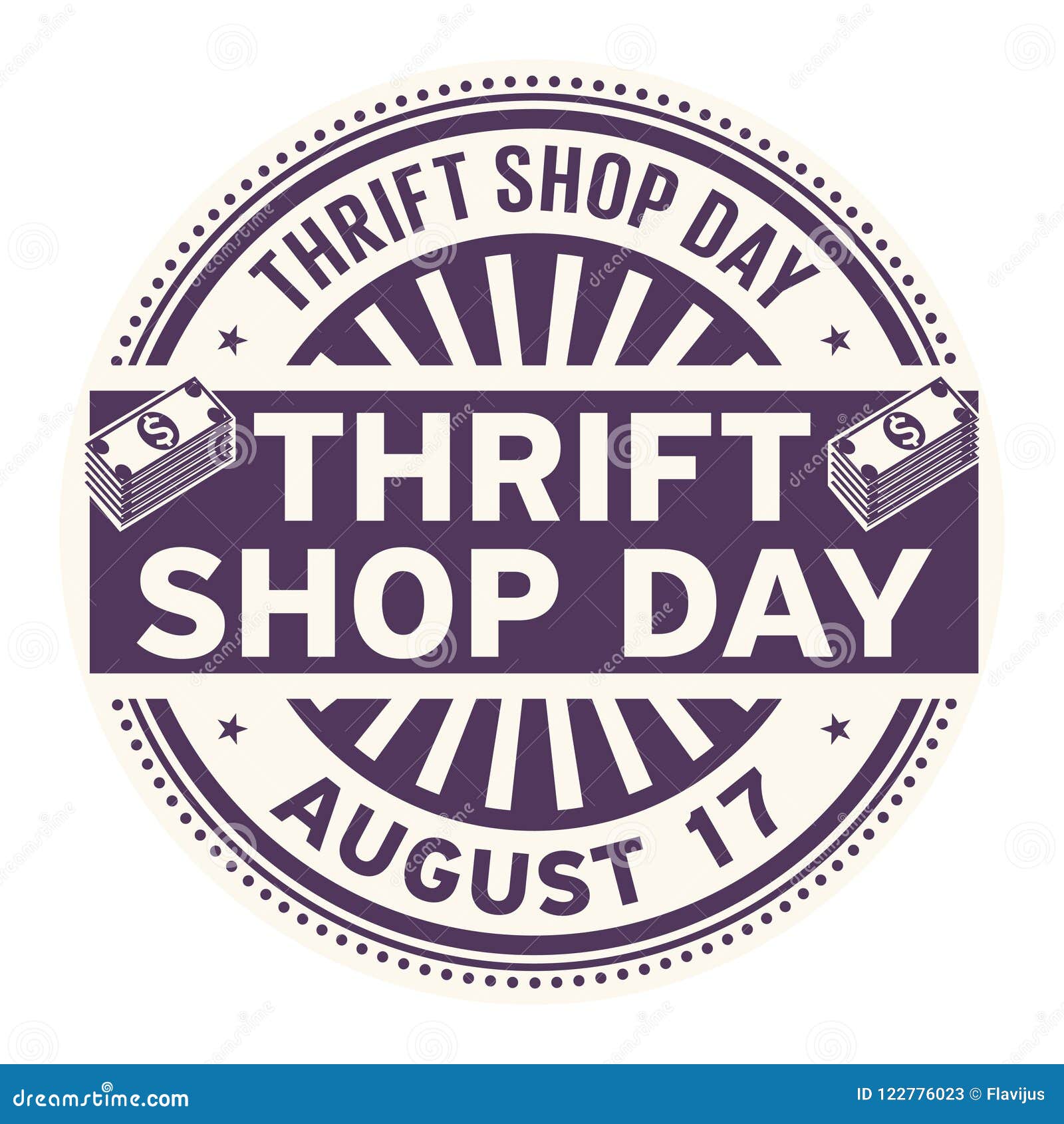 thrift shop day, august 17