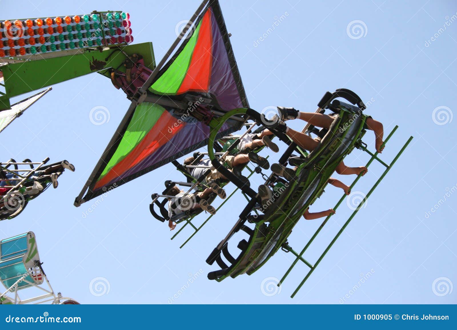 Thrill Ride stock image. Image of theme, coaster, fair 1000905