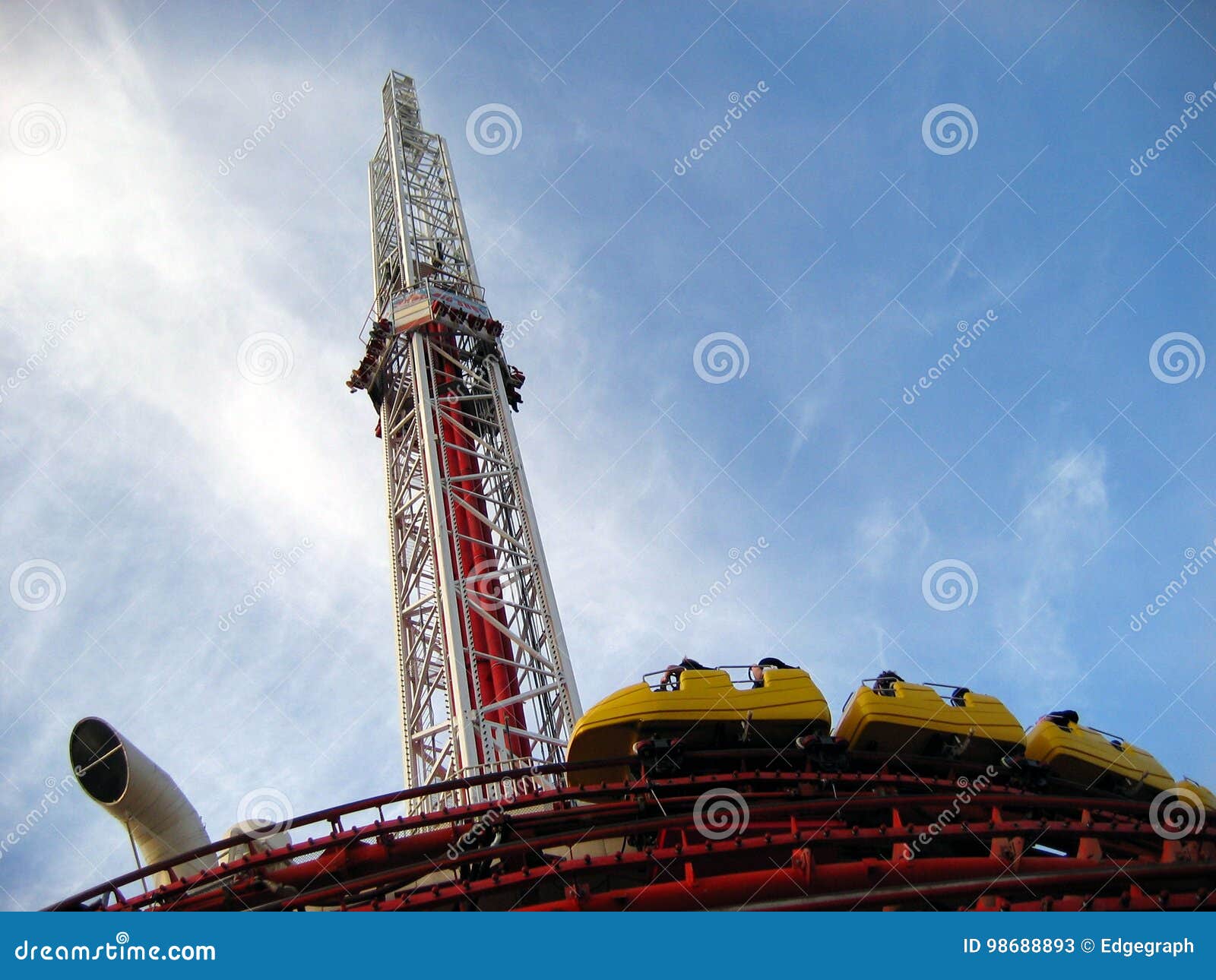 The STRAT Tower and Thrill Rides