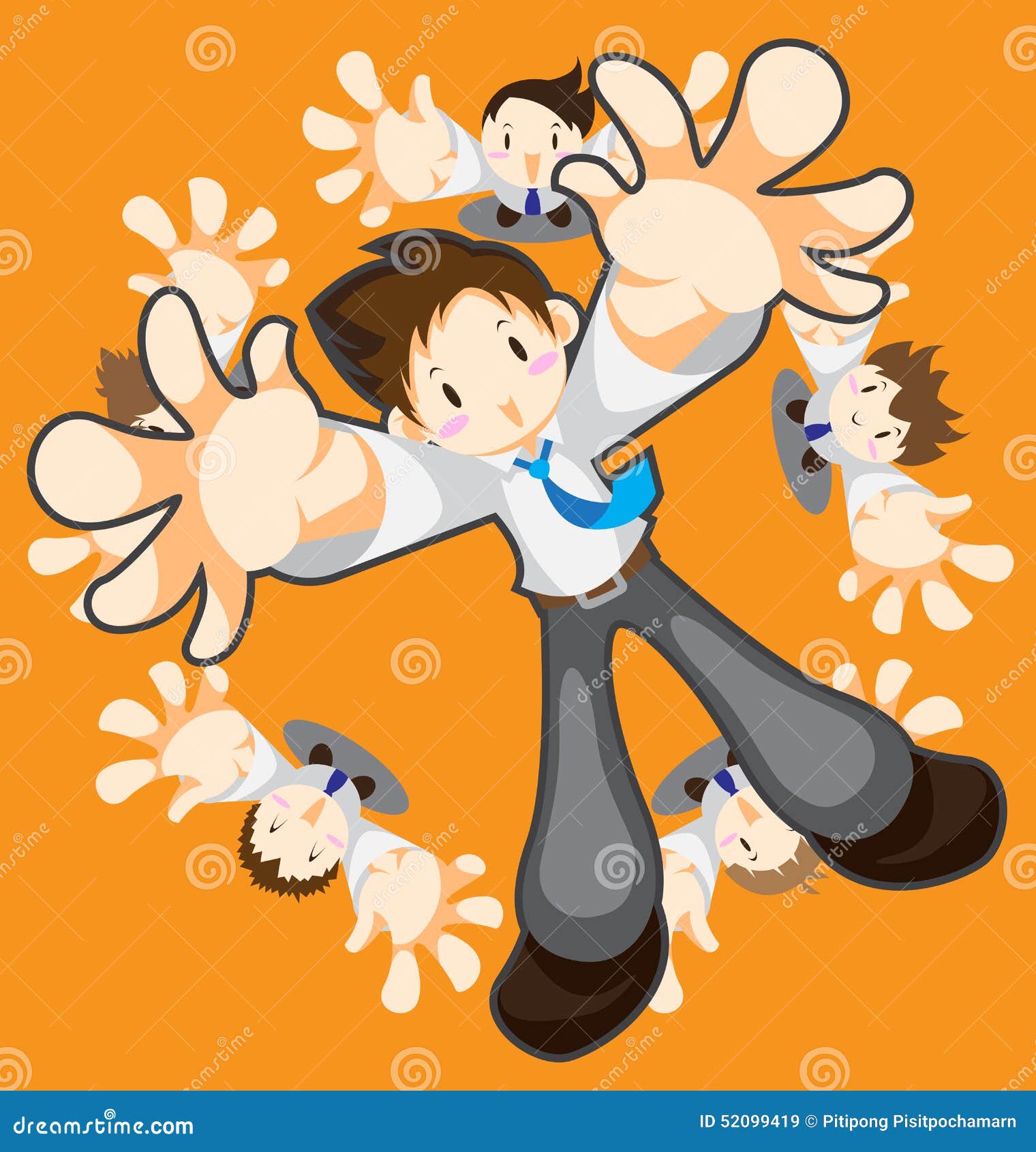 Throw up stock vector. Illustration of team, forward 52099419