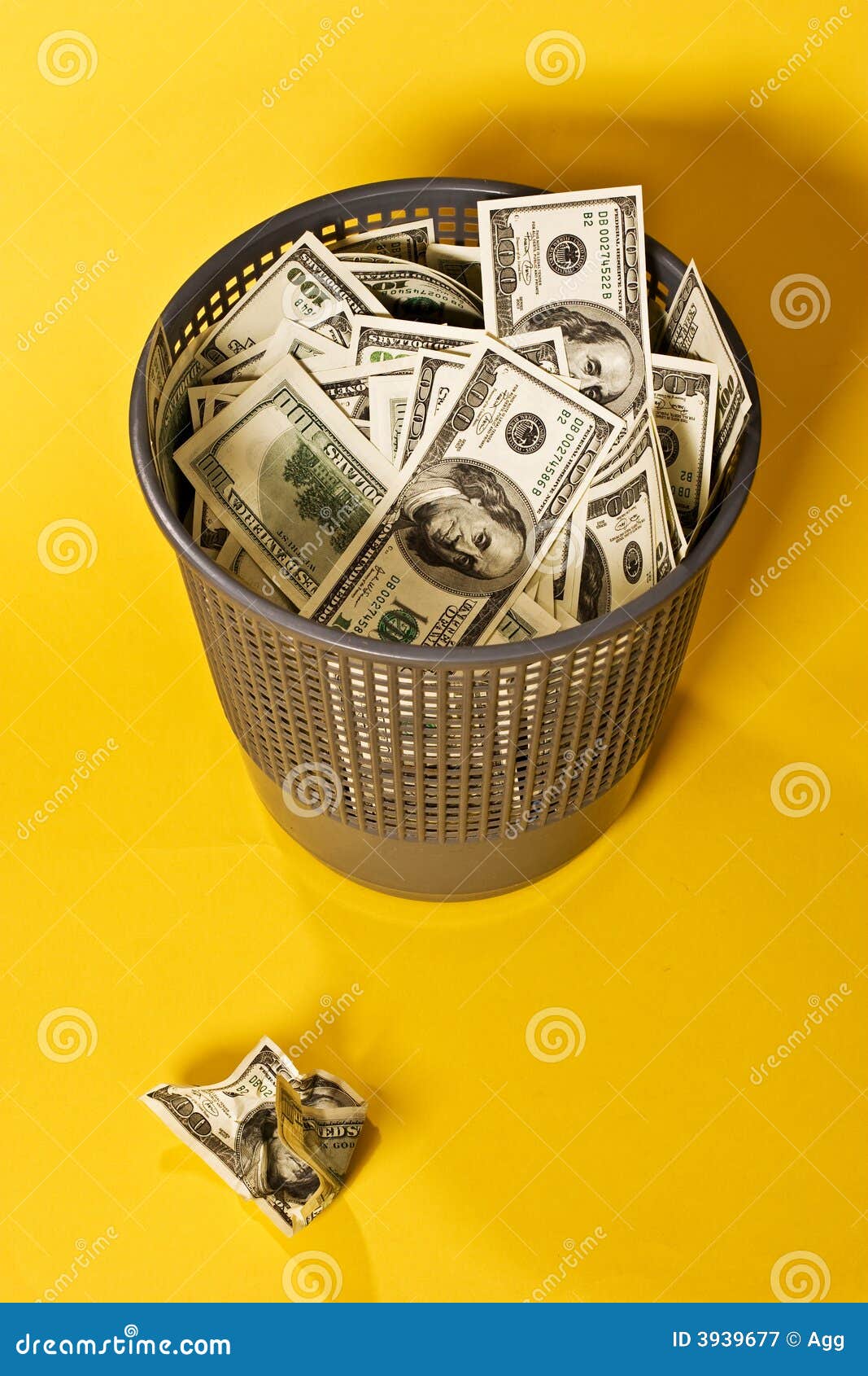 Thrown out money stock image. Image of creased, heap, crumpled 3939677
