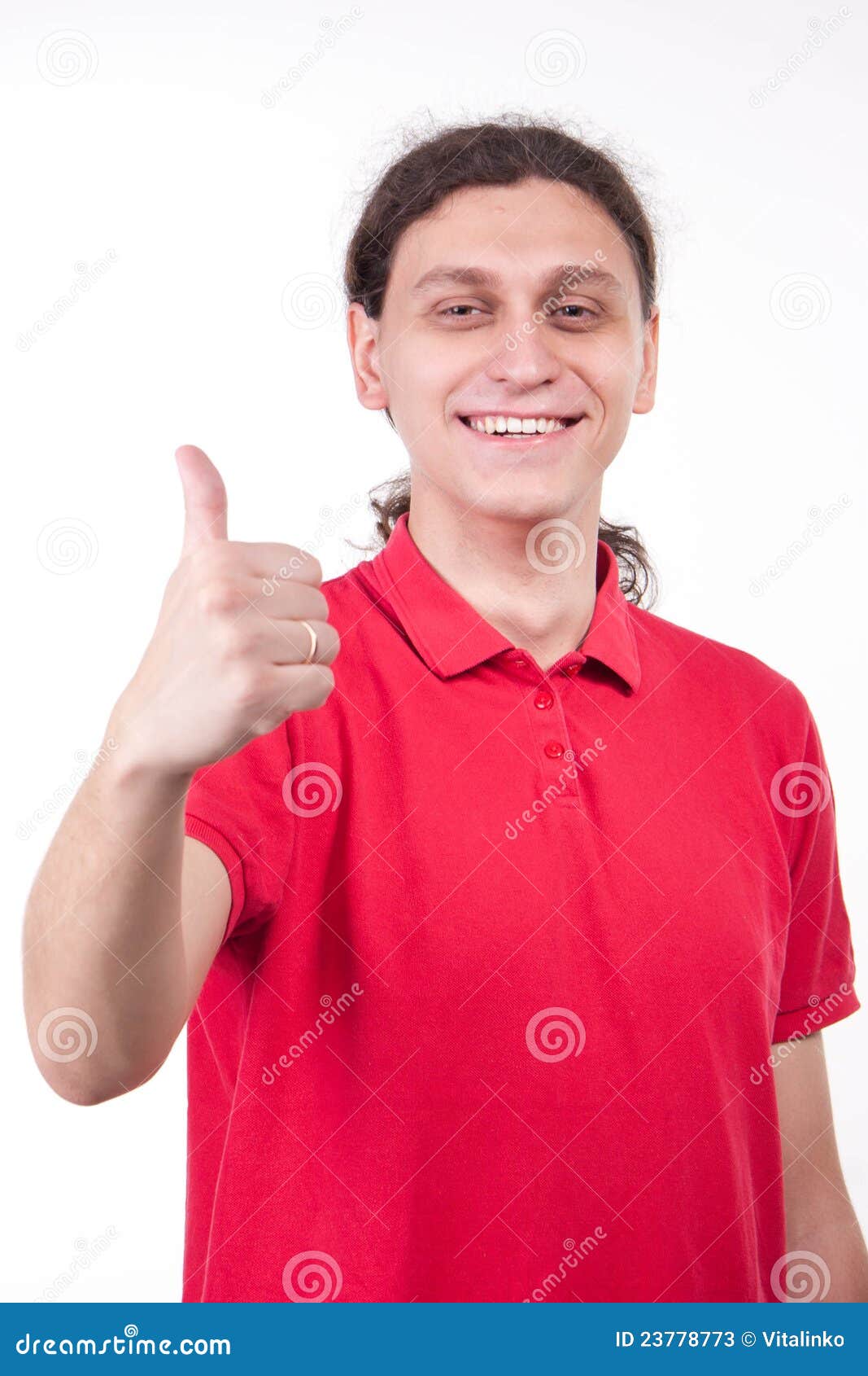Thumb up stock image. Image of friendly, gesturing, correct 23778773