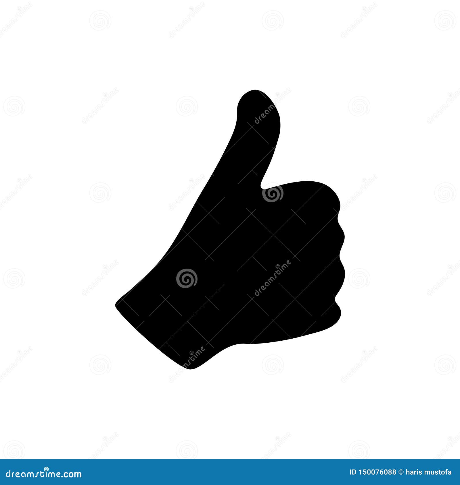 thumb up icon graphic  template  