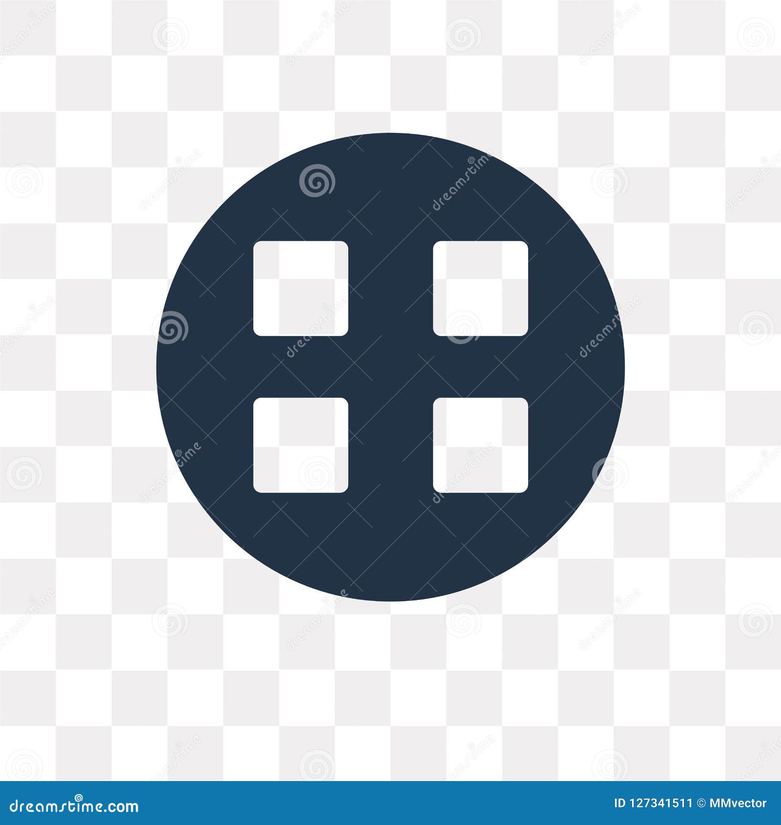 Thumbnails Vector Icon Isolated On Transparent Background, Thumb ...