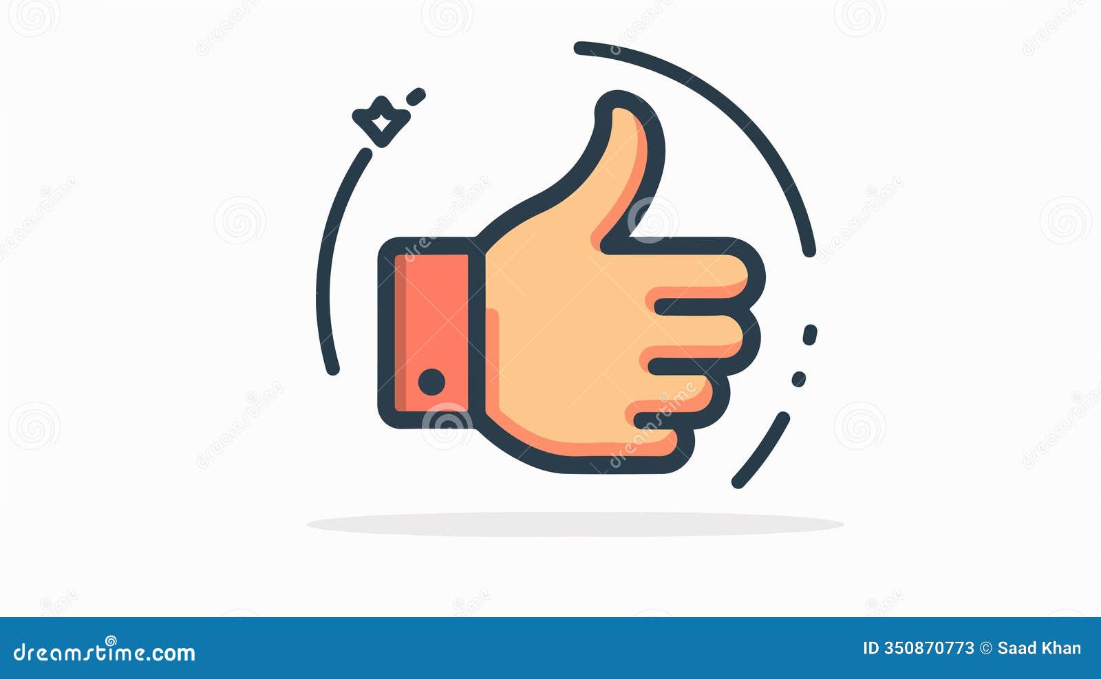 thumbs down icon for feedback and reviews concept