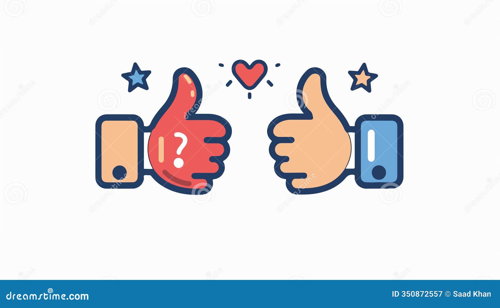 thumbs down icon for feedback and reviews concept