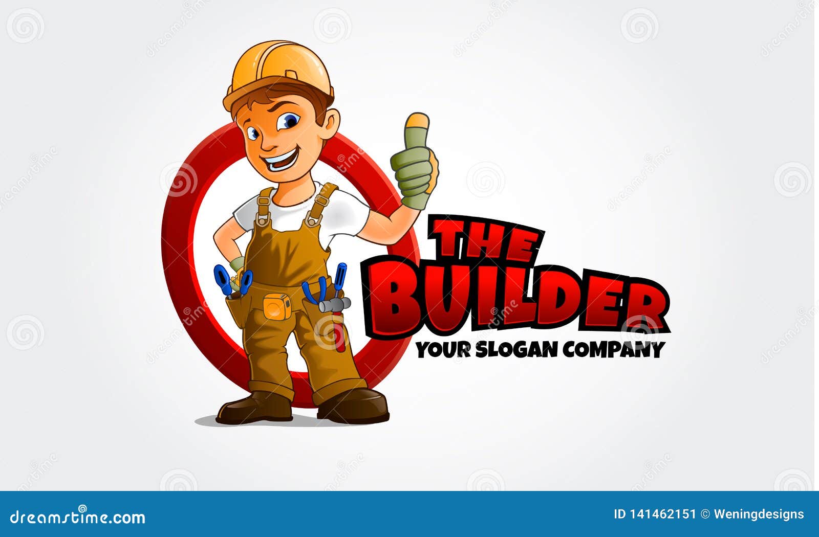 Cartoon Builder Man Royalty Free SVG, Cliparts, Vectors, and Stock
