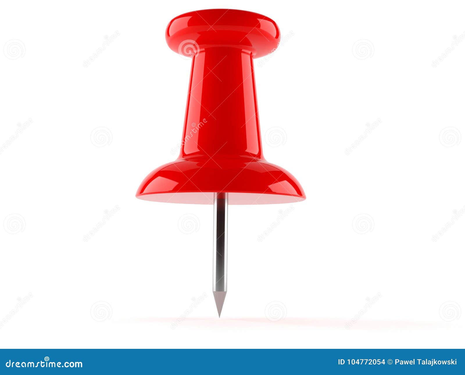 Thumbtack stock abbildung. Illustration von heftzwecke 104772054