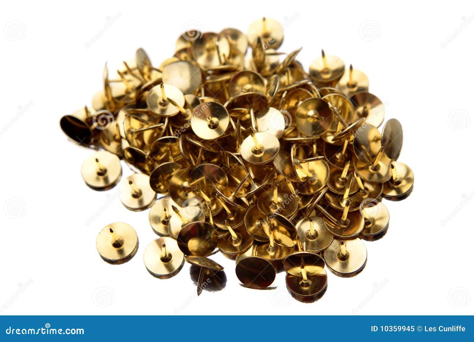Thumbtacks stock image. Image of life, symbolic, pile 10359945