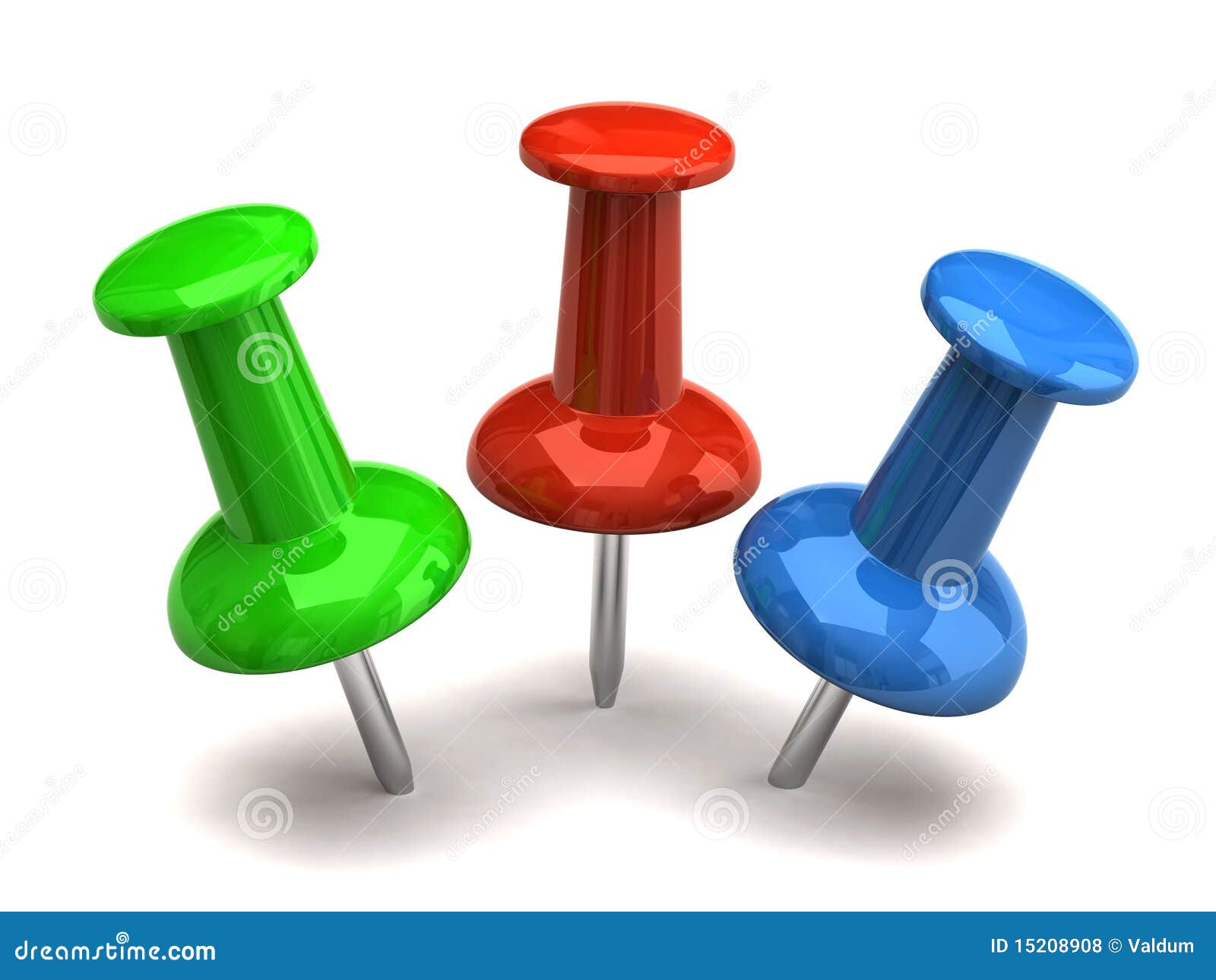 Thumbtacks Royalty Free Stock Photos Image 15208908