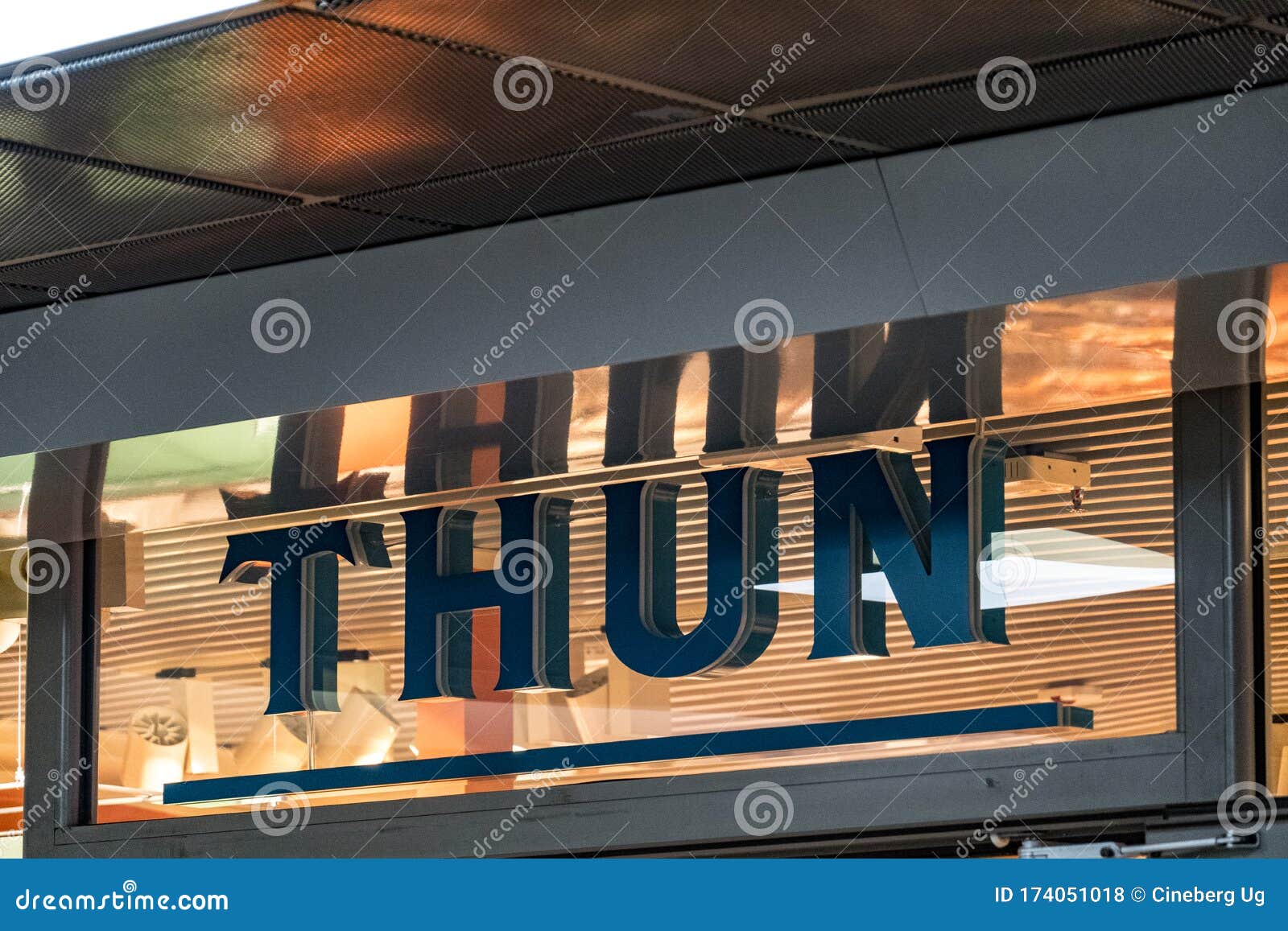 Thun store editorial stock photo. Image of centre, italian - 174051018