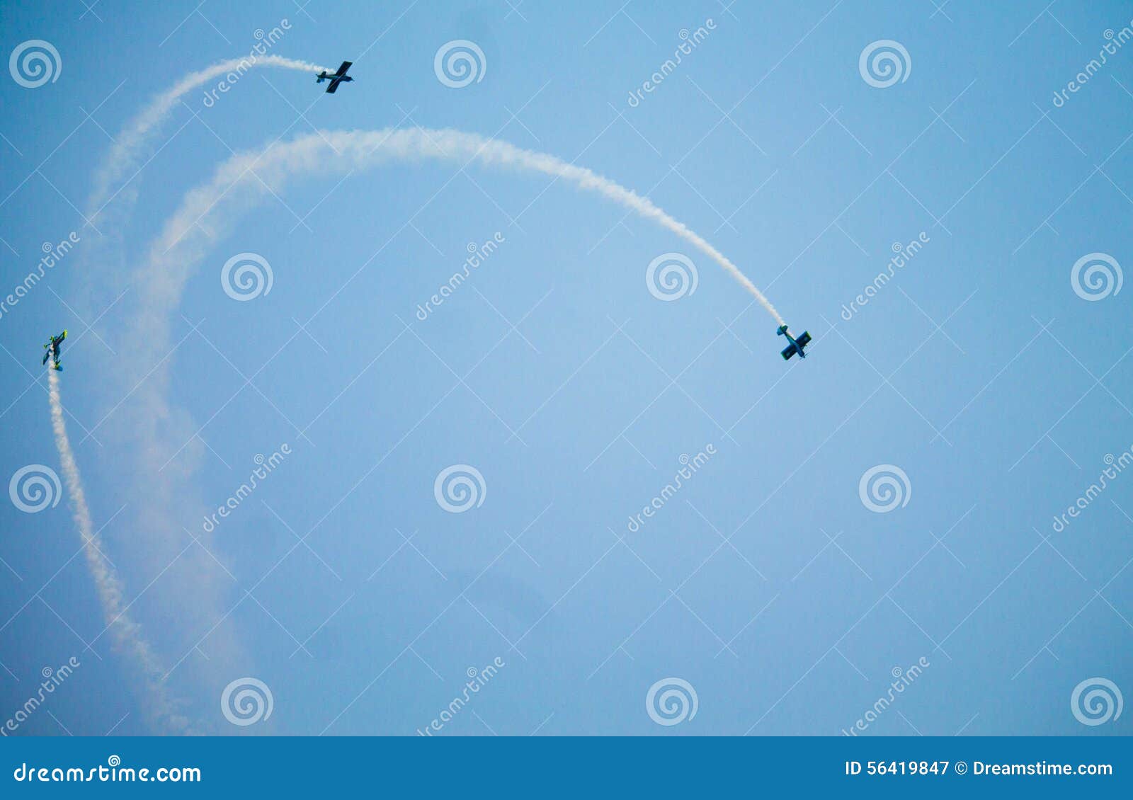Thunderbirds Air Show stock image. Image of show, military 56419847