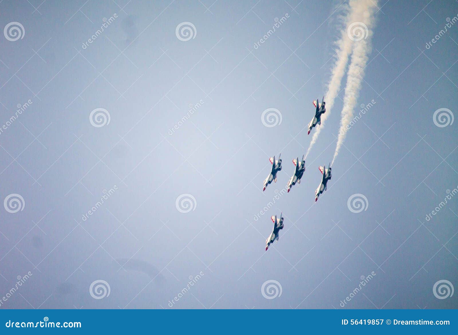 Thunderbirds Air Show editorial photography. Image of city 56419857