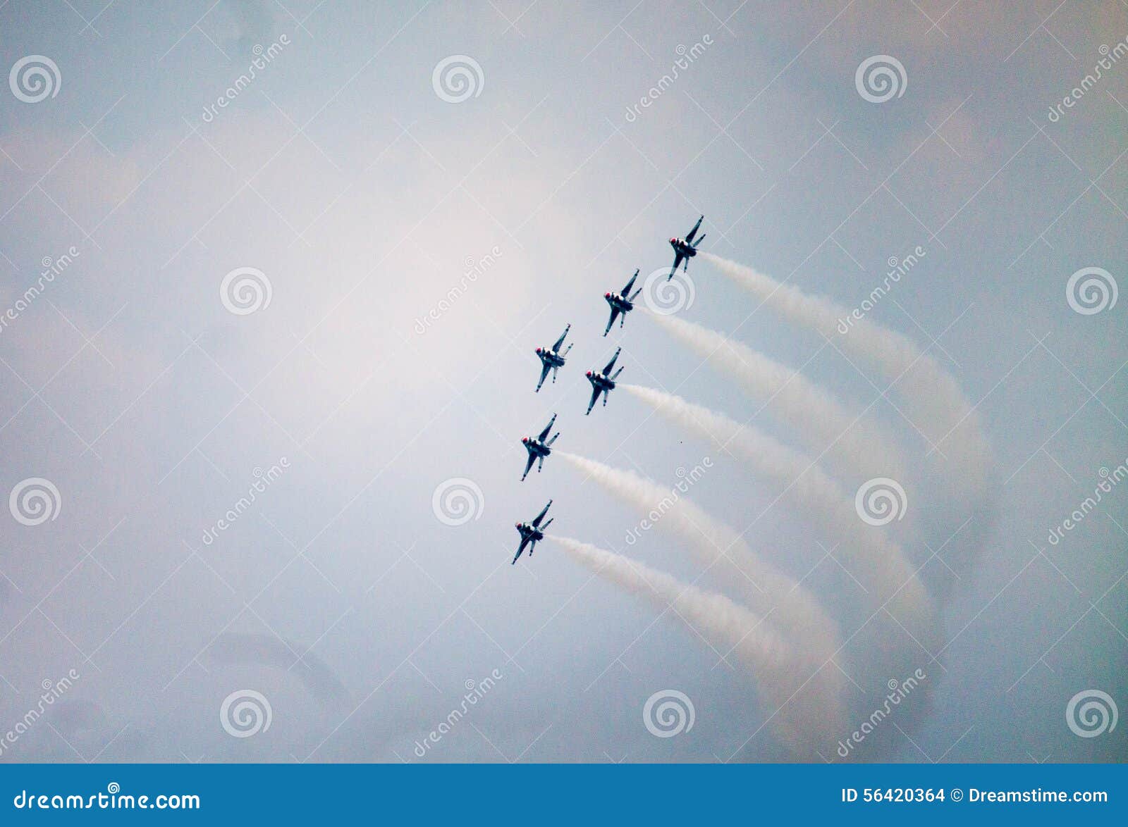 Thunderbirds Air Show editorial stock image. Image of leisure 56420364