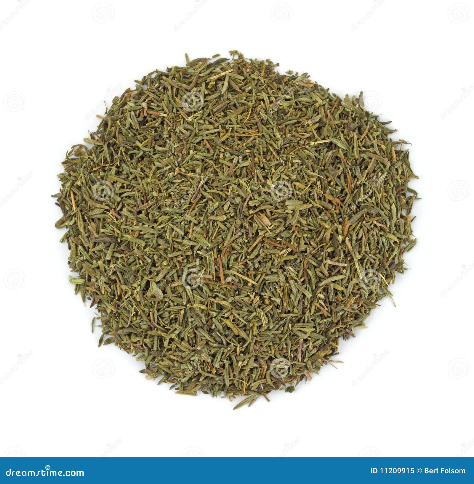 Thyme seasoning stock image. Image of vulgaris, thyme 11209915