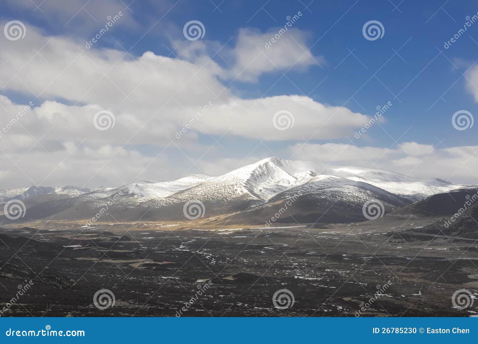 Tibet scenery stock photo. Image of blue, snow, snowcapped - 26785230