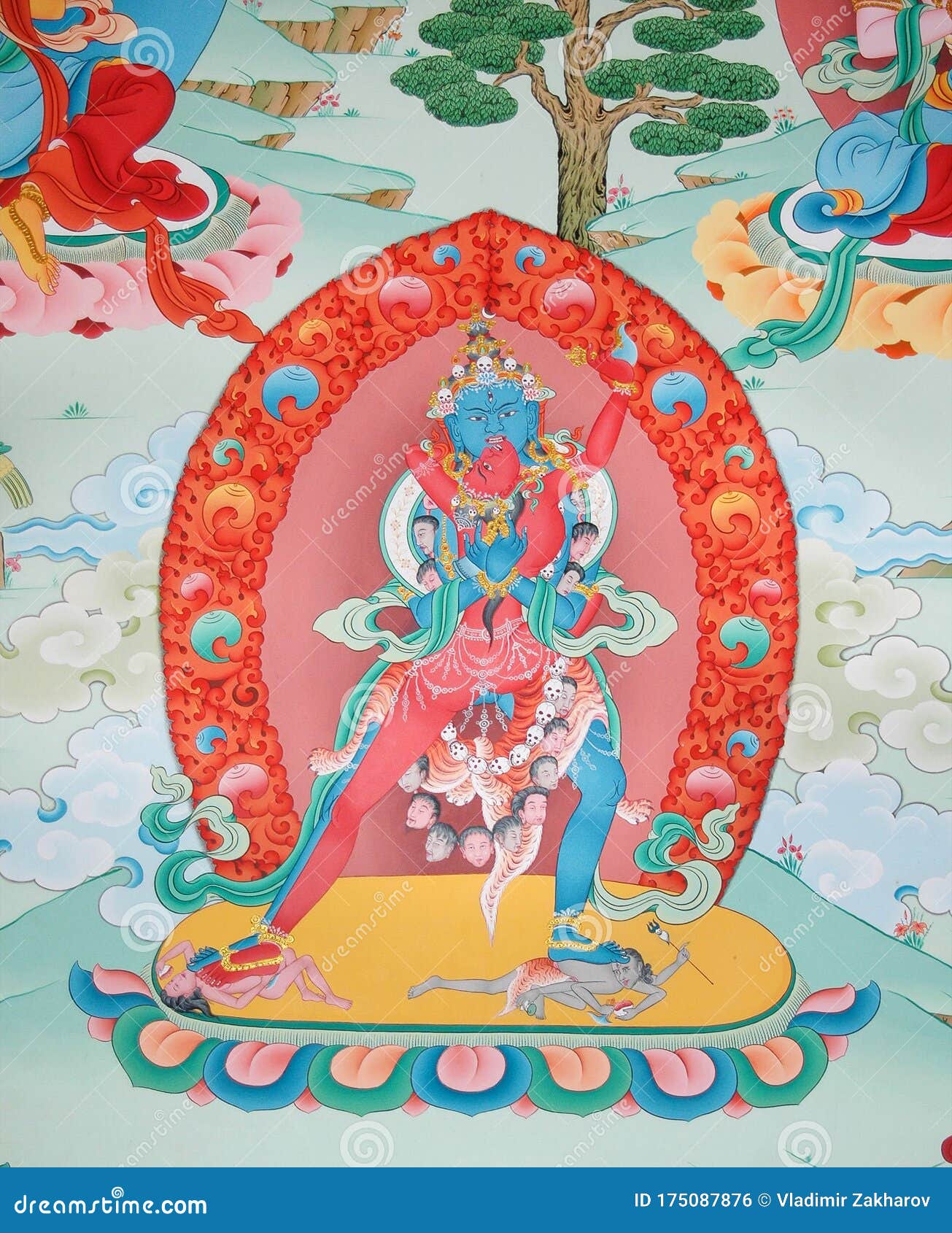 Тибетский морской цветок. Чакрасамвара божество. Тибетский цветок Лотос. Чакрасамвара чаша. Мандала тела круг ума Чакрасамвара.