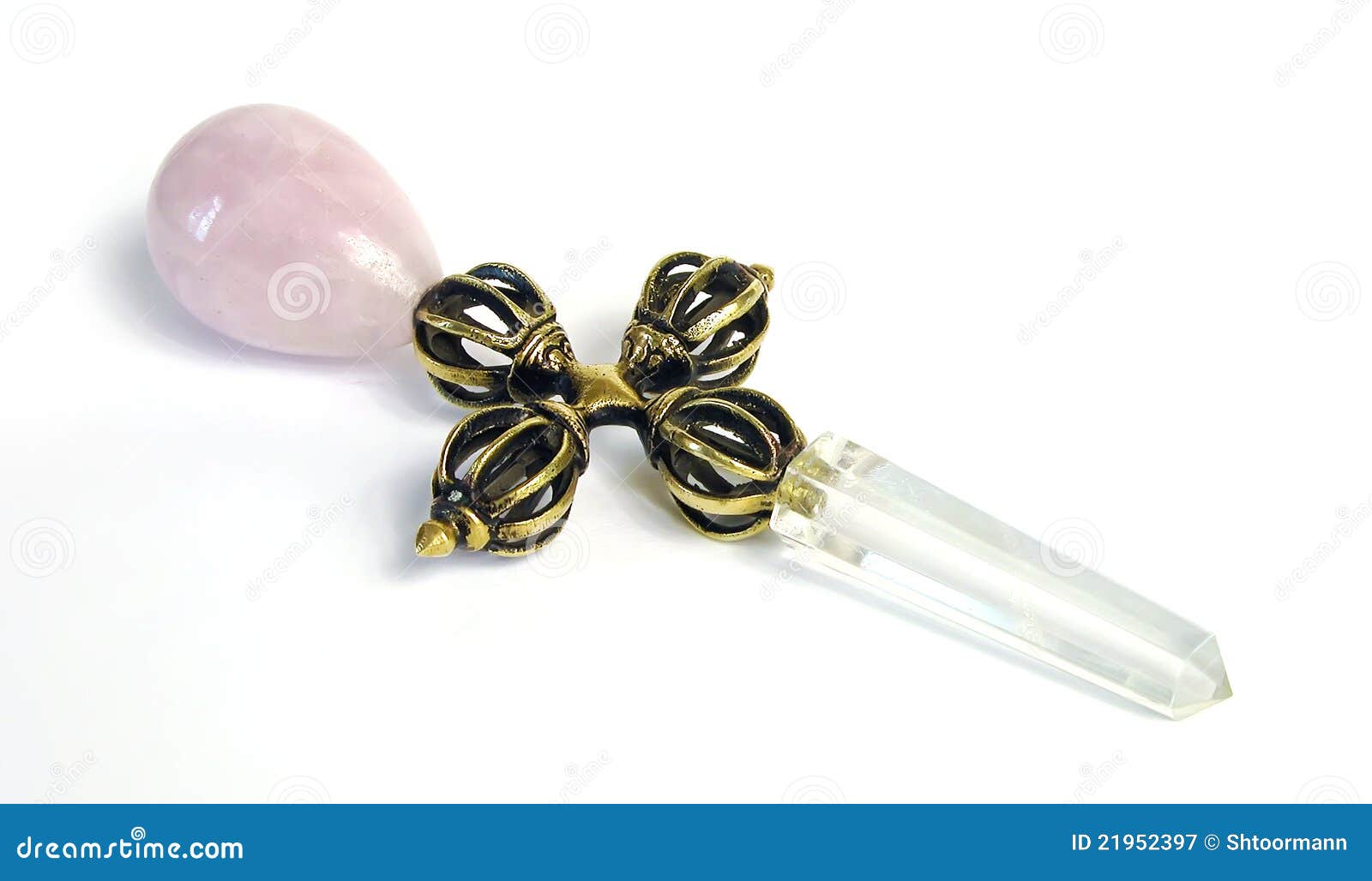 Tibetan healing stick stock image. Image of aura, bronze 21952397