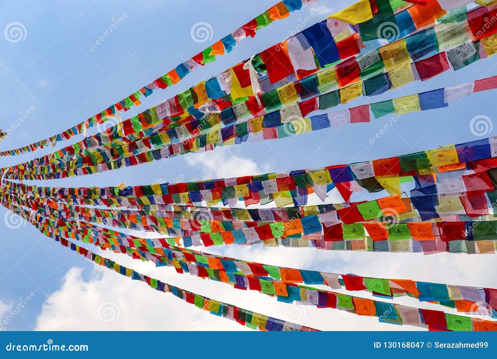 Tibetan Prayer Flags Nepal Tibetische Gebetsfahnen gelb Tashi Tagey 8 Blatt