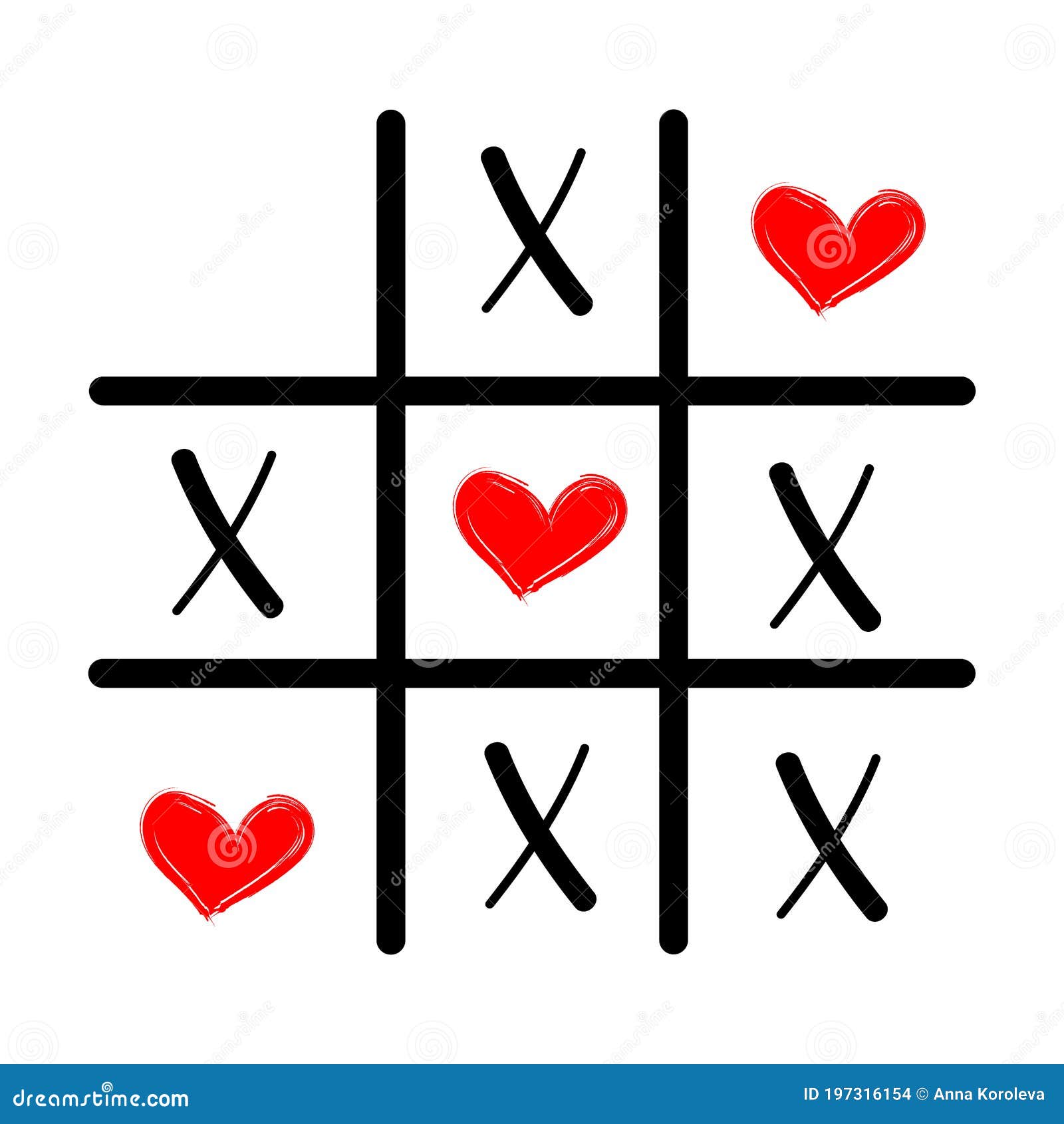 Tic tac toe. Noughts and crosses board game icon isolated. Vector