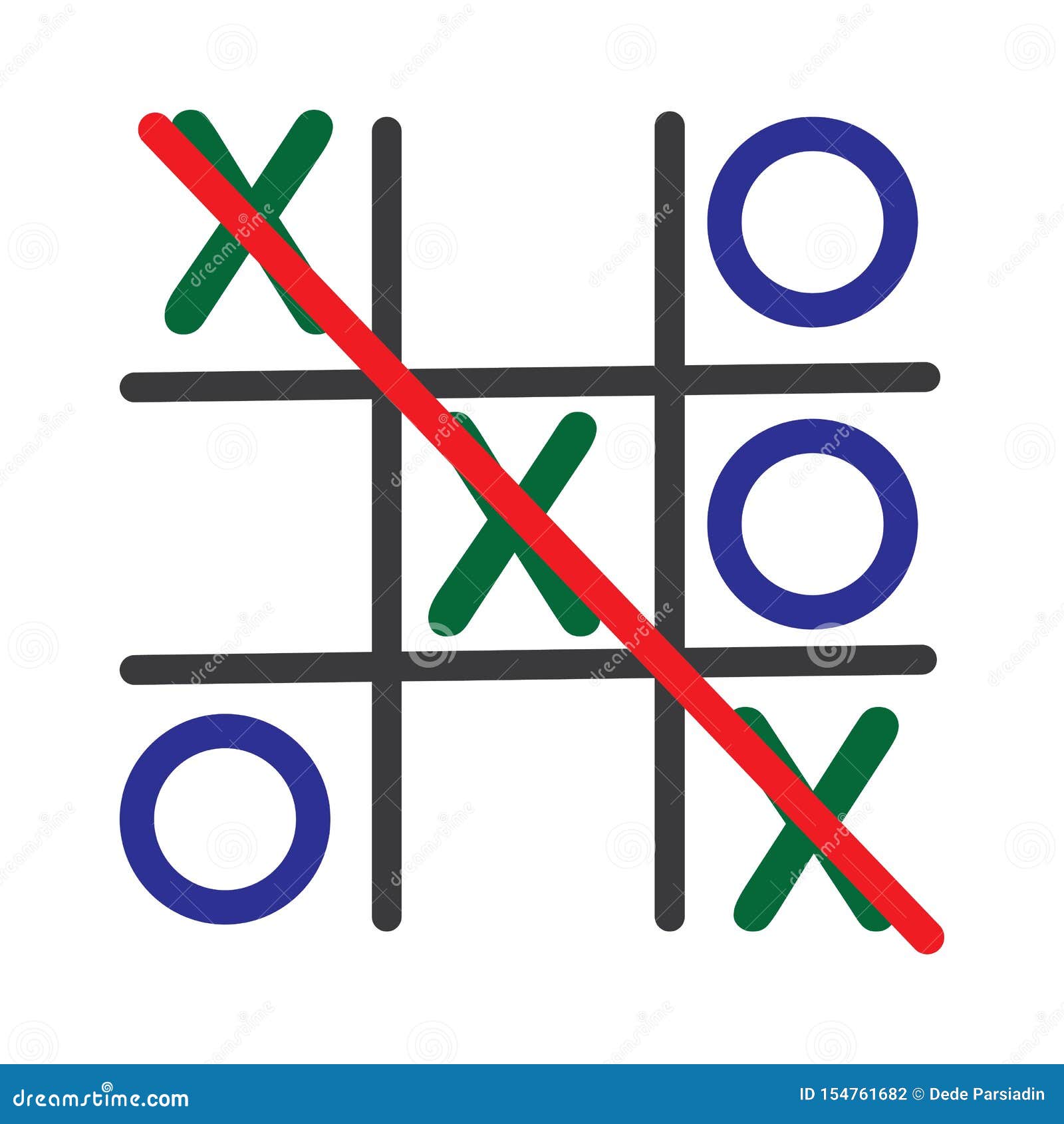 tic tac toe game    icon template  