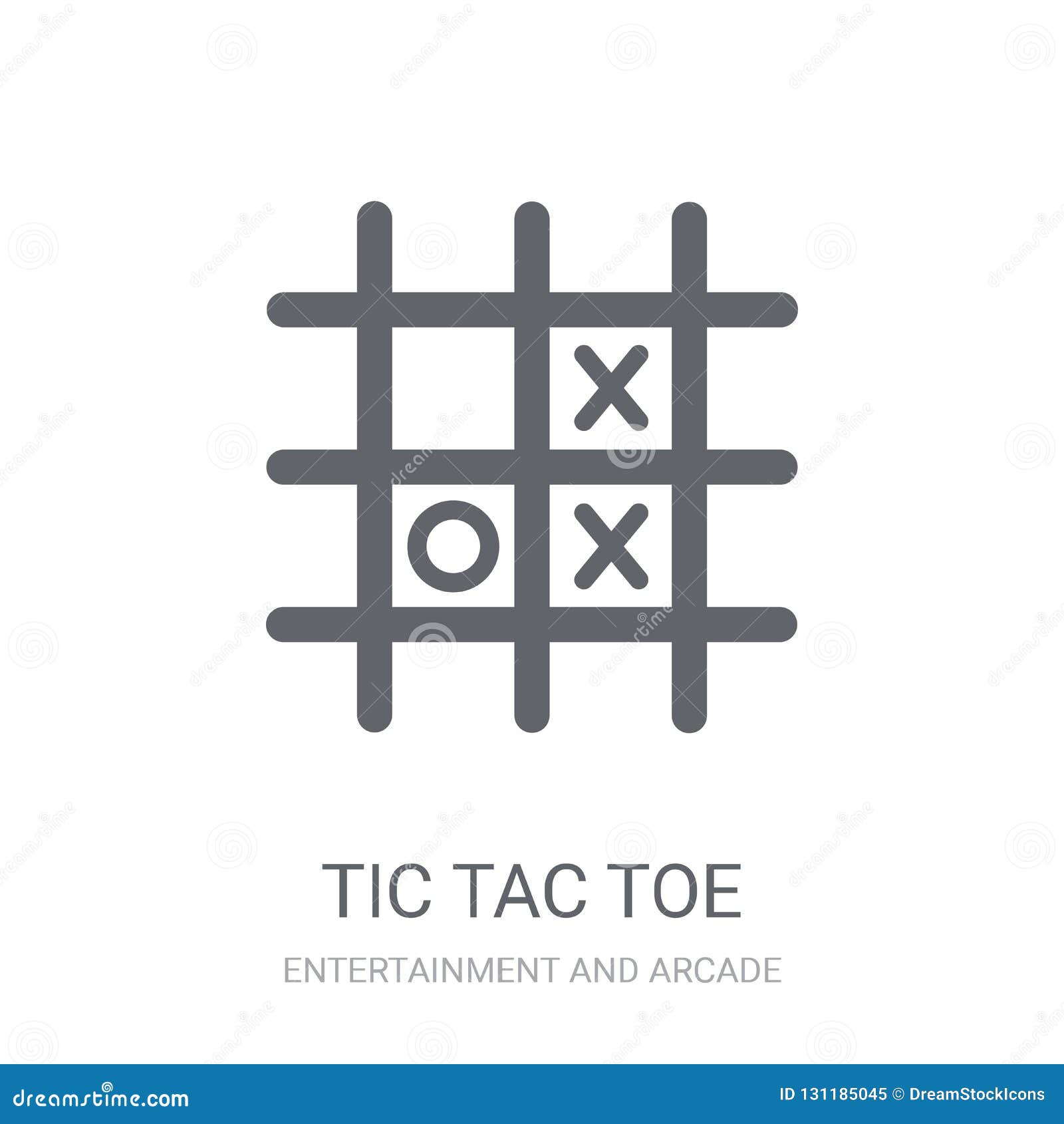 Tic tac toe - Free entertainment icons