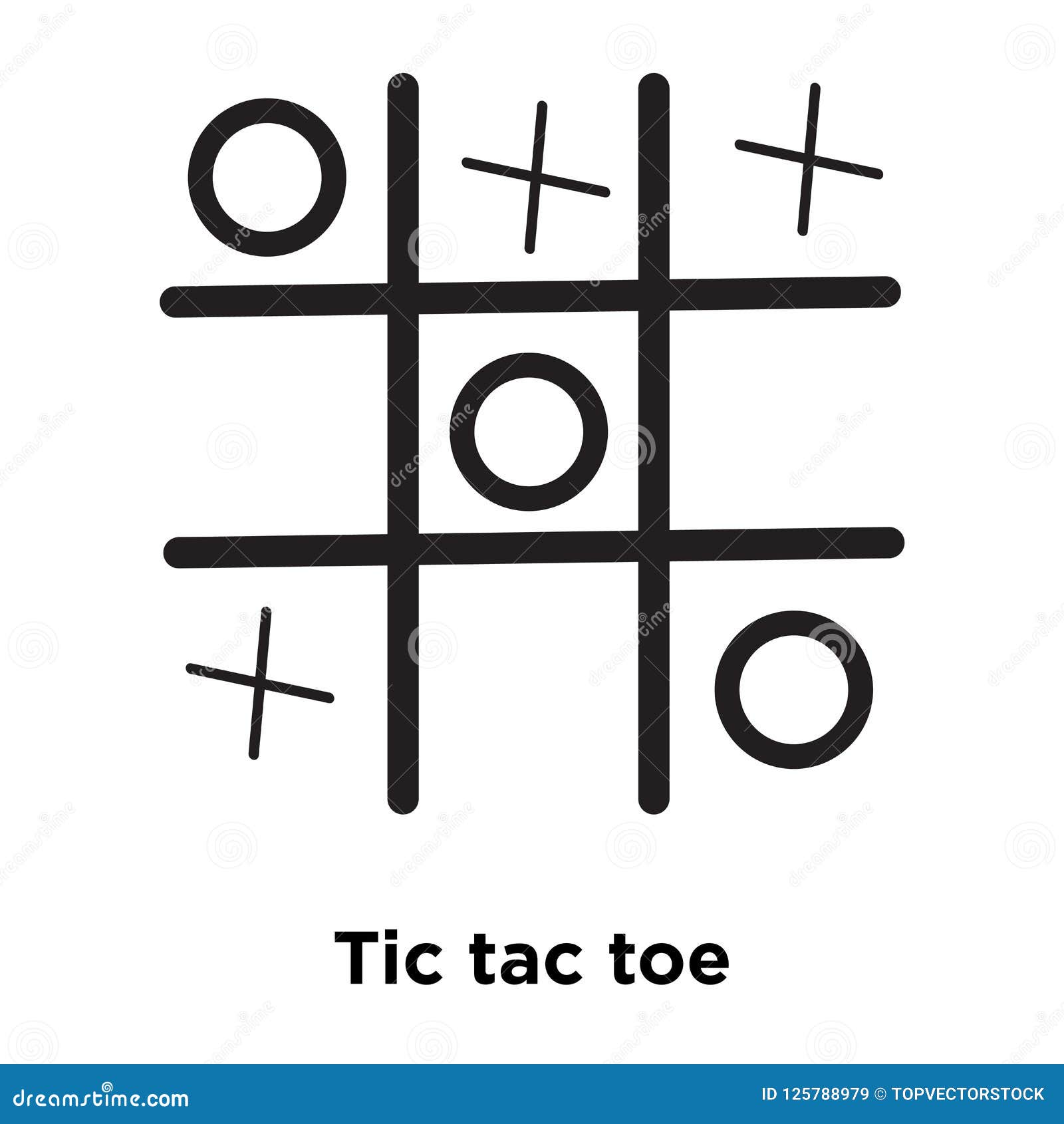 Tic Tac Toe Logo