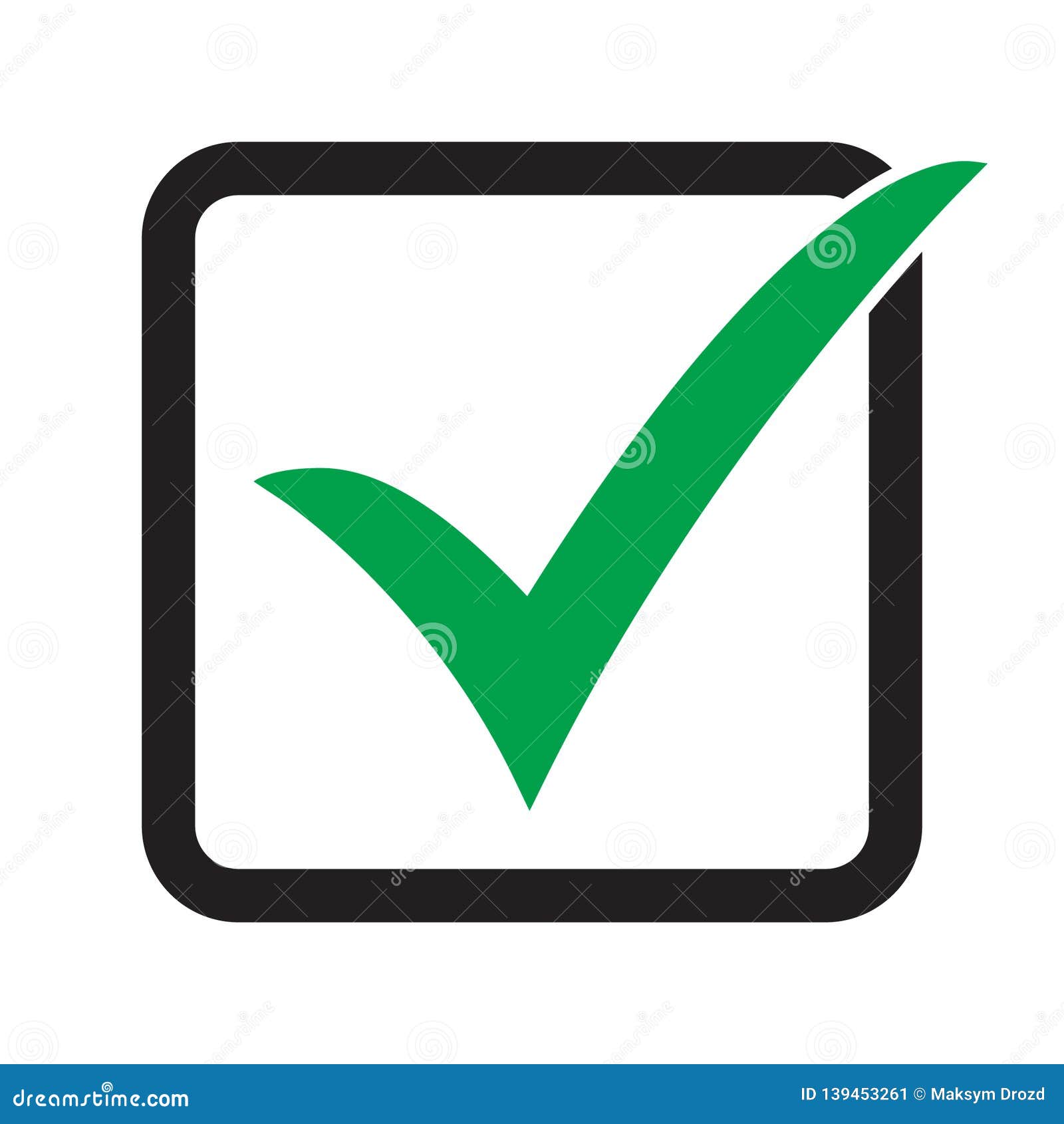 Double check icon isolated web sign symbols Vector Image