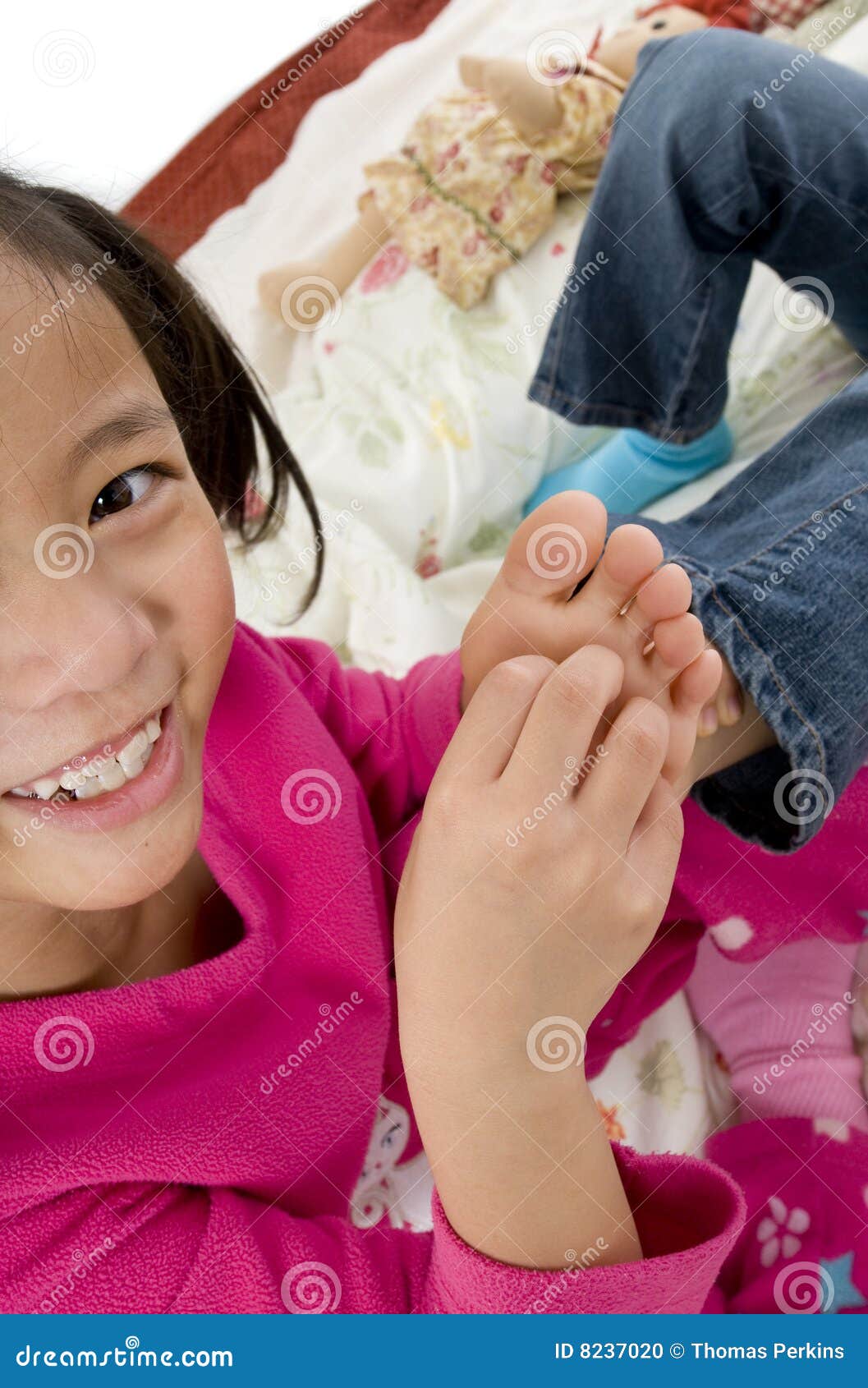 Tickling Feet Royalty Free Stock Photo Cartoondealer Com 8237157