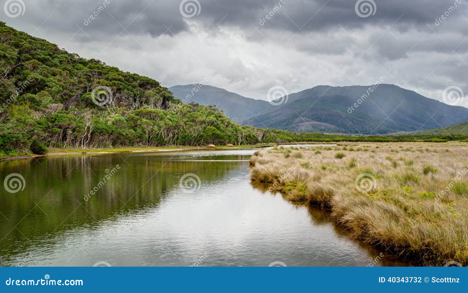 tidal river in wilsons promontory national park