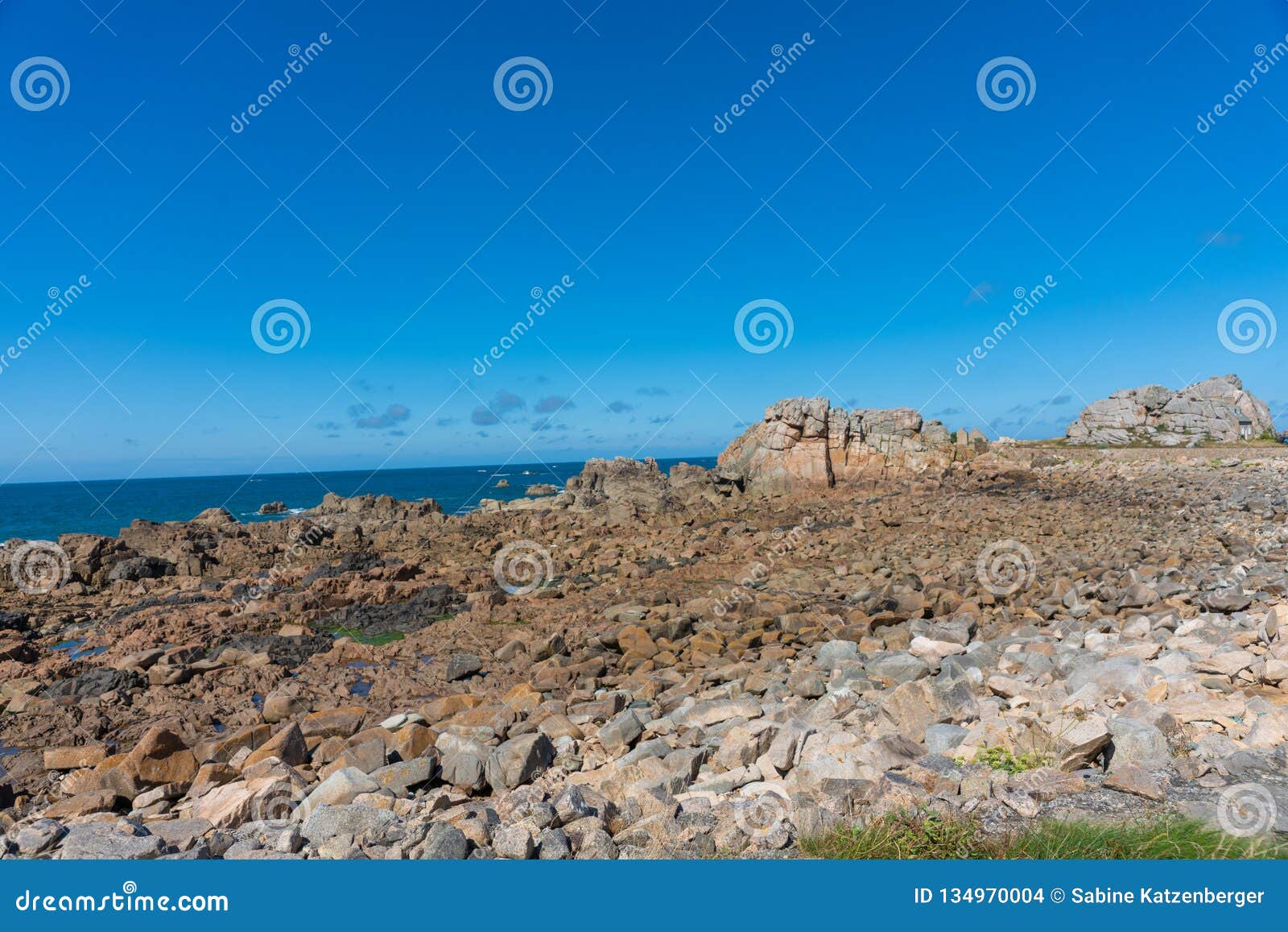 Tides at the Breton Coastline Stock Photo Image of nature, tide