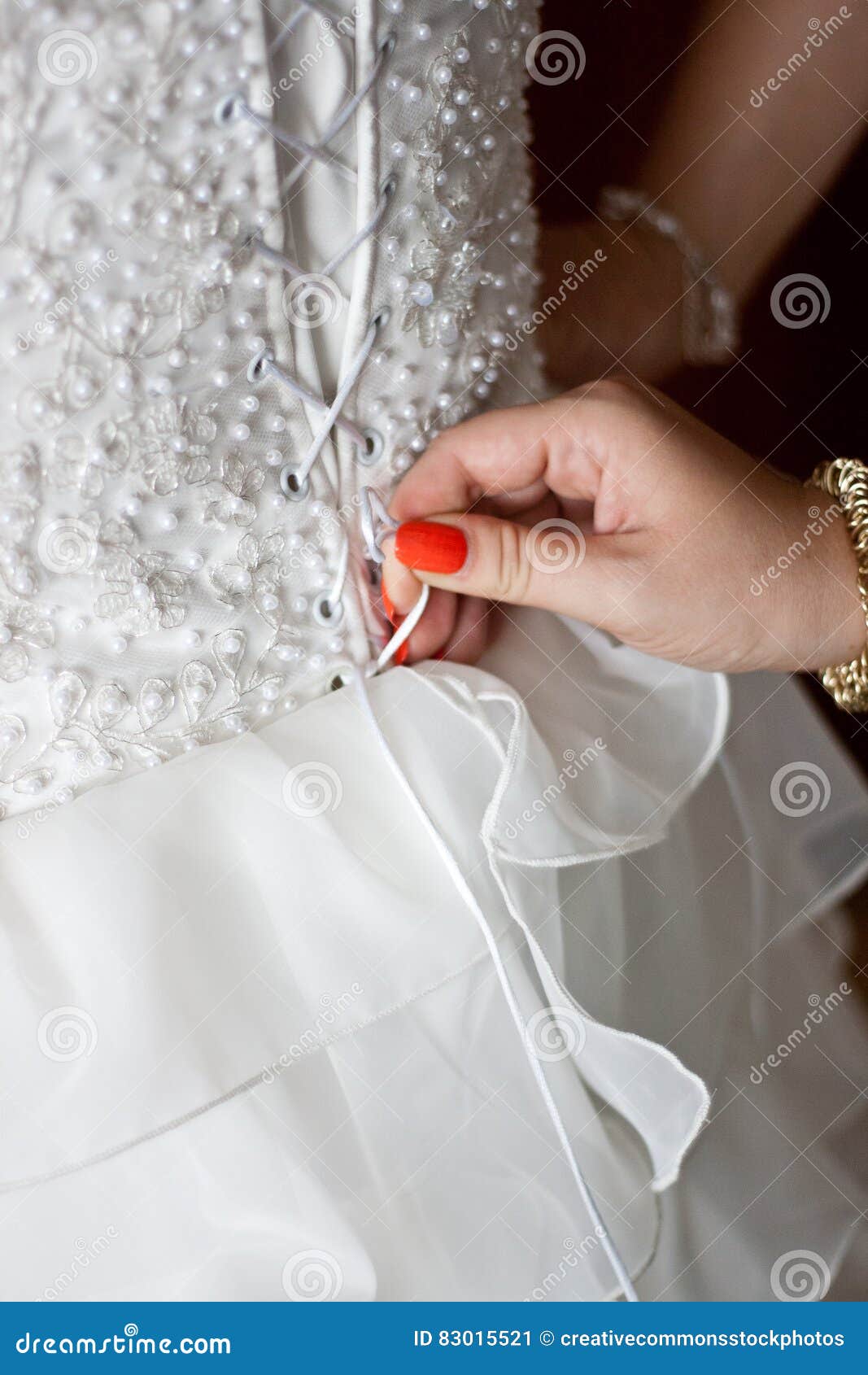 Tie A Corset Back Wedding Dress Picture Image 83015521