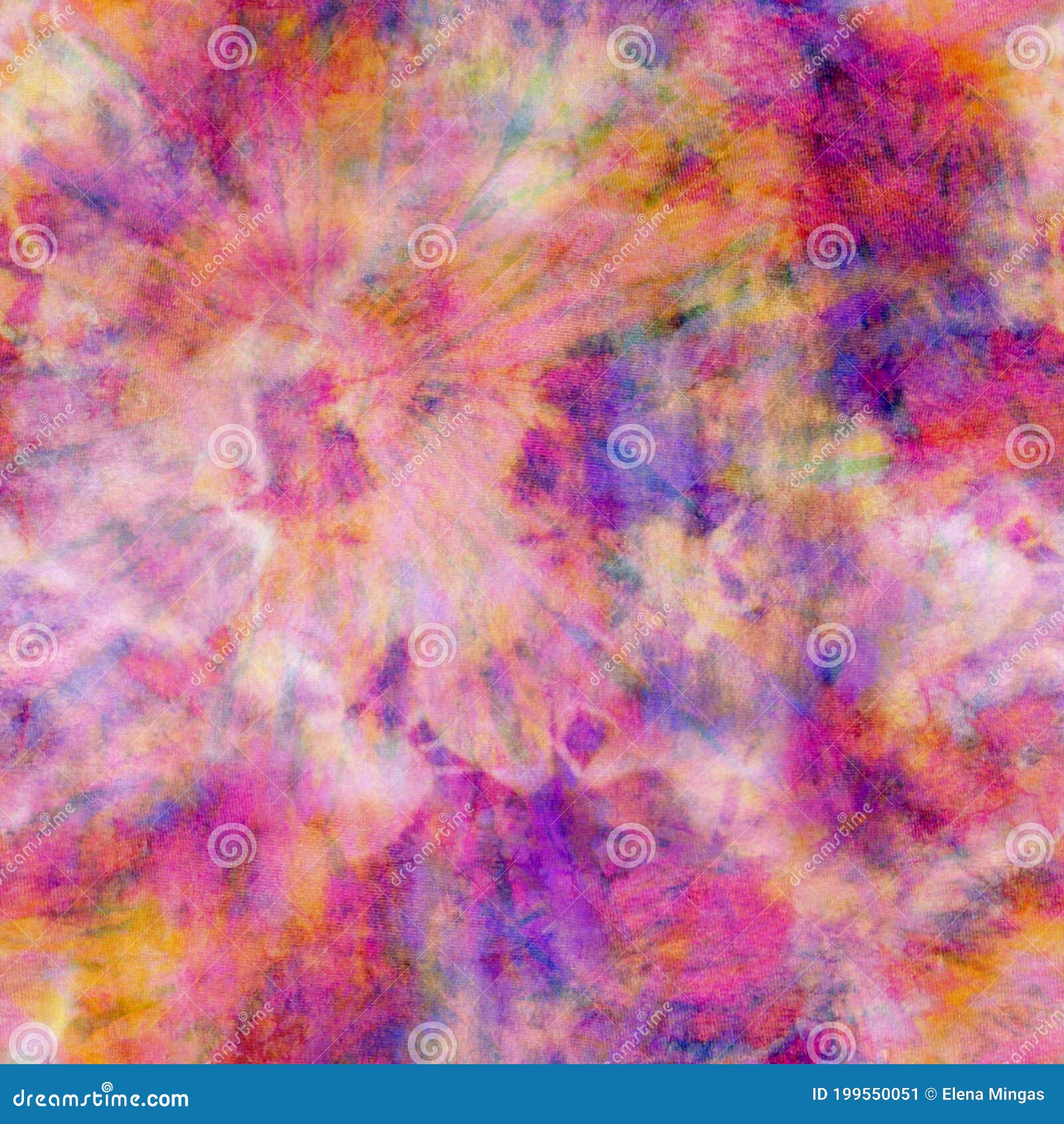 tie dye abstract pattern in gradient colour bleed