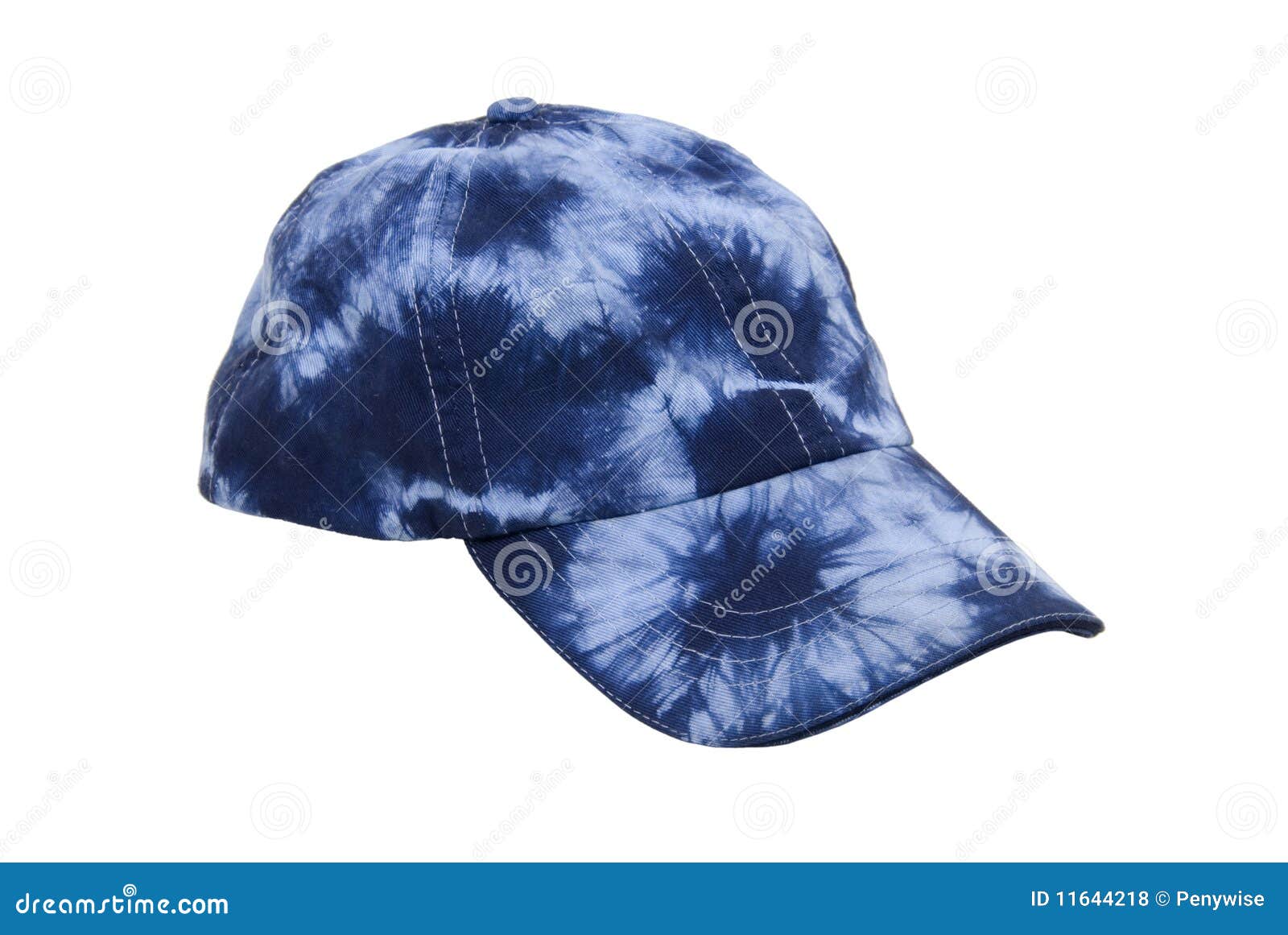 Tie dye baseball hat stock photo. Image of baseball, softball - 11644218