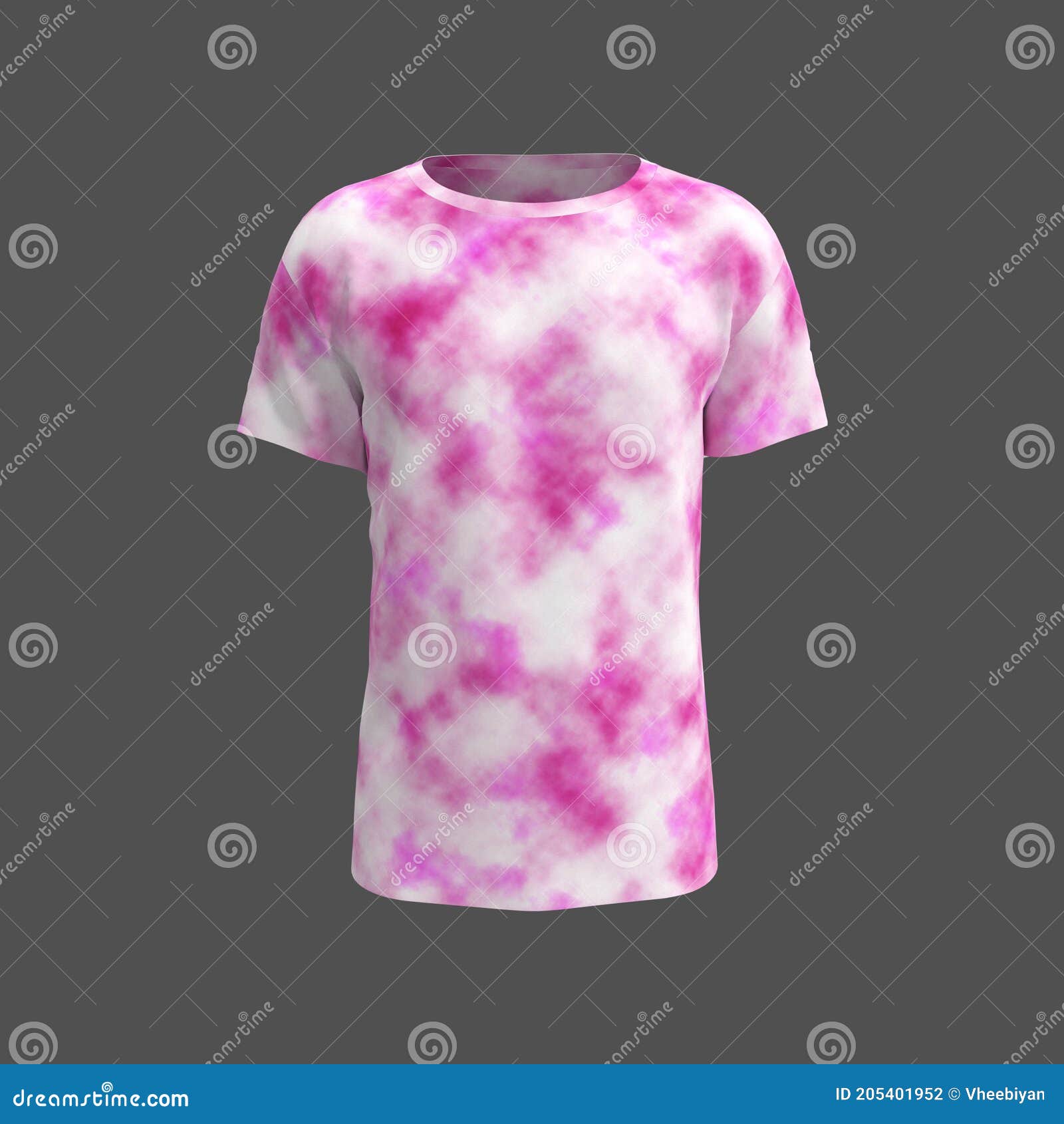 Download Tie Dye T Shirt Design 3d Illustration 3d Rendering Stock Illustration Illustration Of Clothing Print 205401952