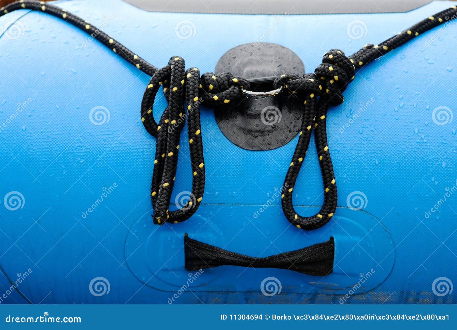 Tied knot. stock photo. Image of horizontal, rafting 11304694