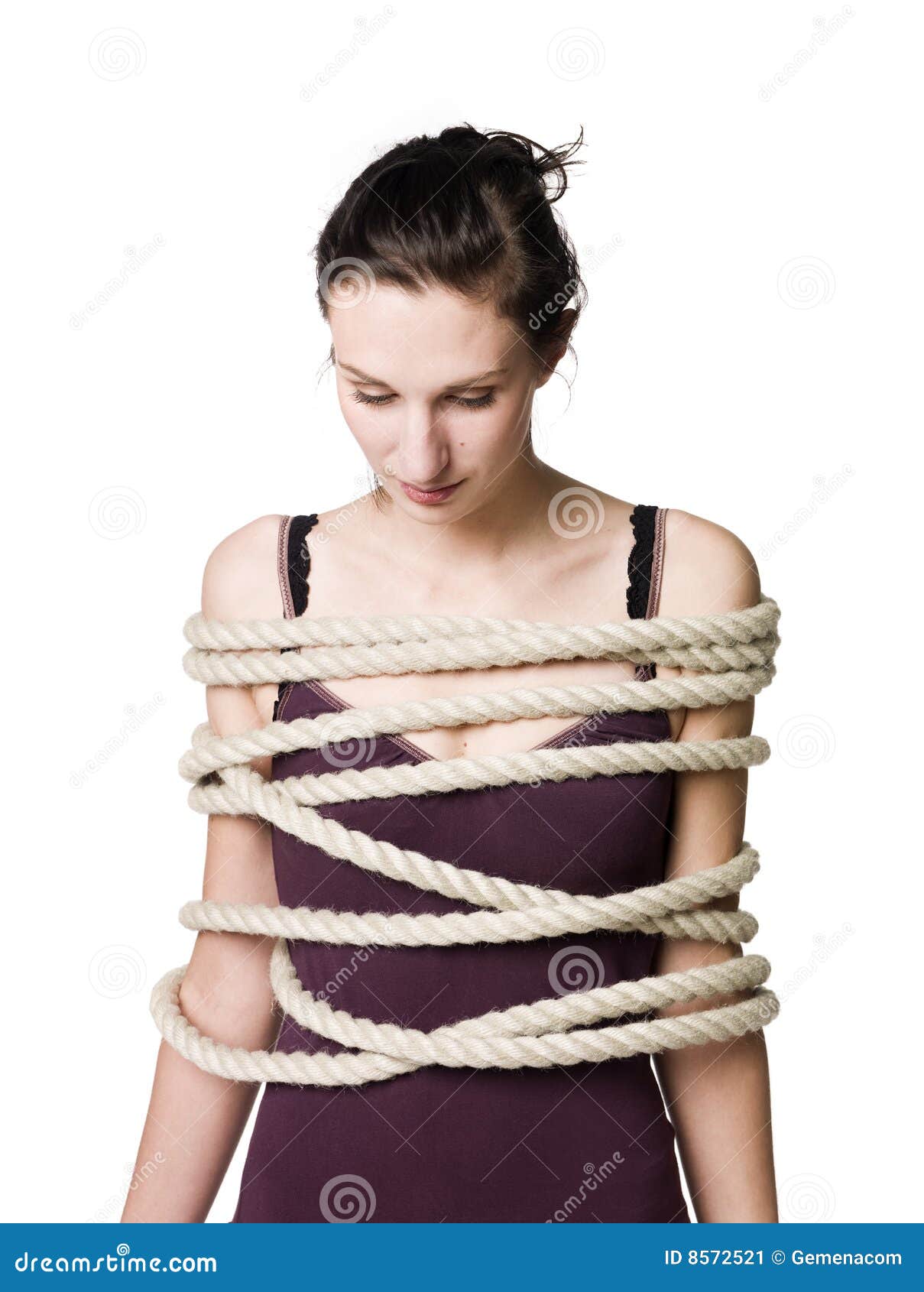 tied-up-woman-stock-image-image-of-background-toil-woman-8572521