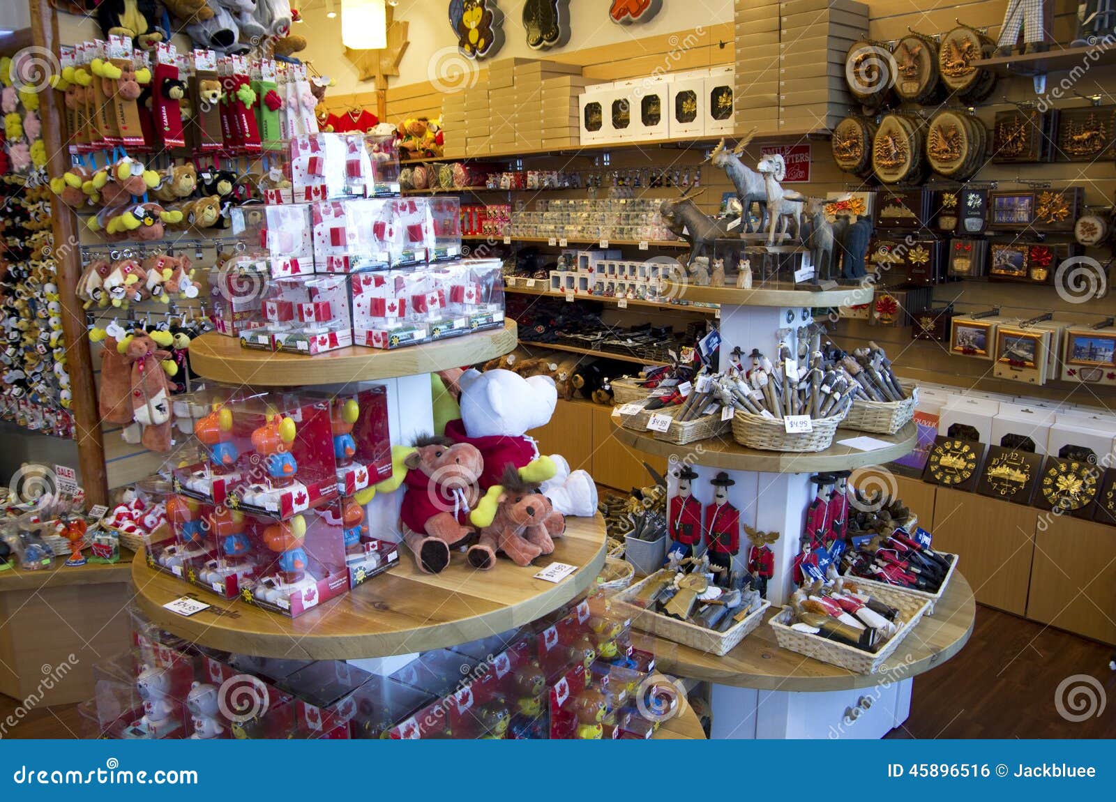 Tienda De Regalos Vancouver Canadá Foto editorial Imagen de vancouver, interior 45896516