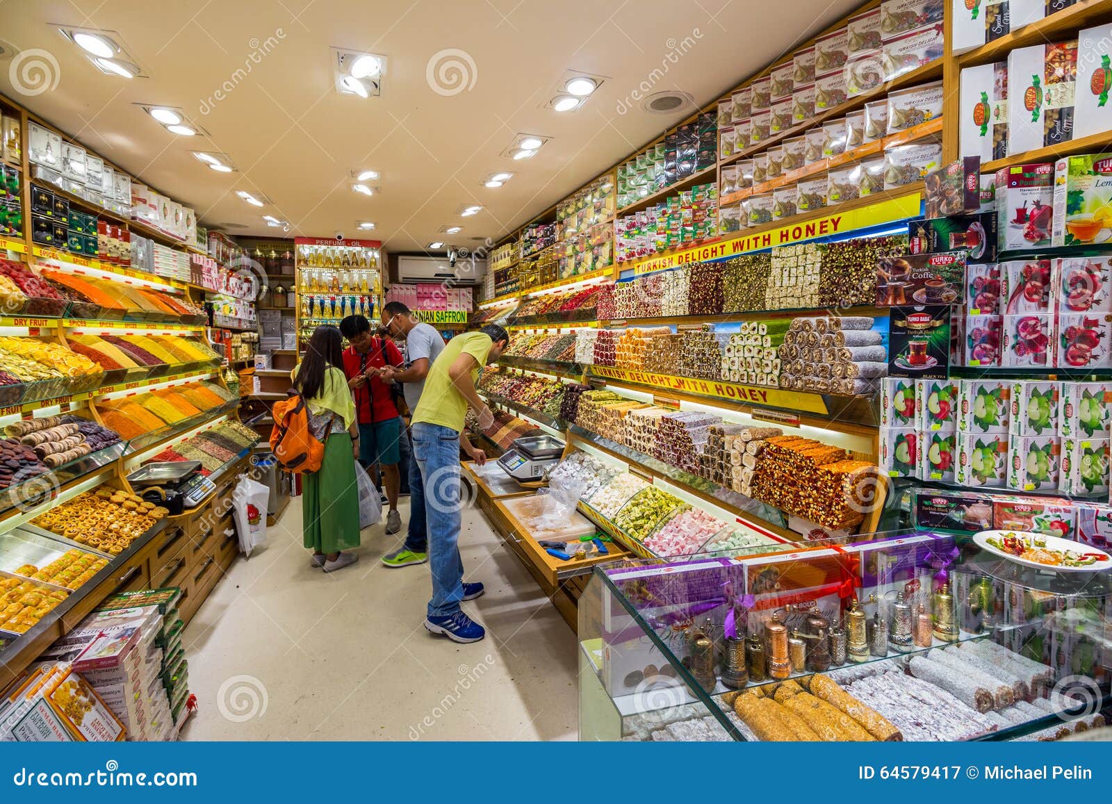La Tienda Del Placer Tienda Del Placer En El Bazar Magnífico Fotografía editorial - Imagen