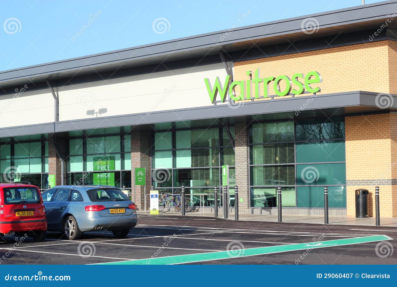 Tienda Del Supermercado De Waitrose. Fotografía editorial Imagen de